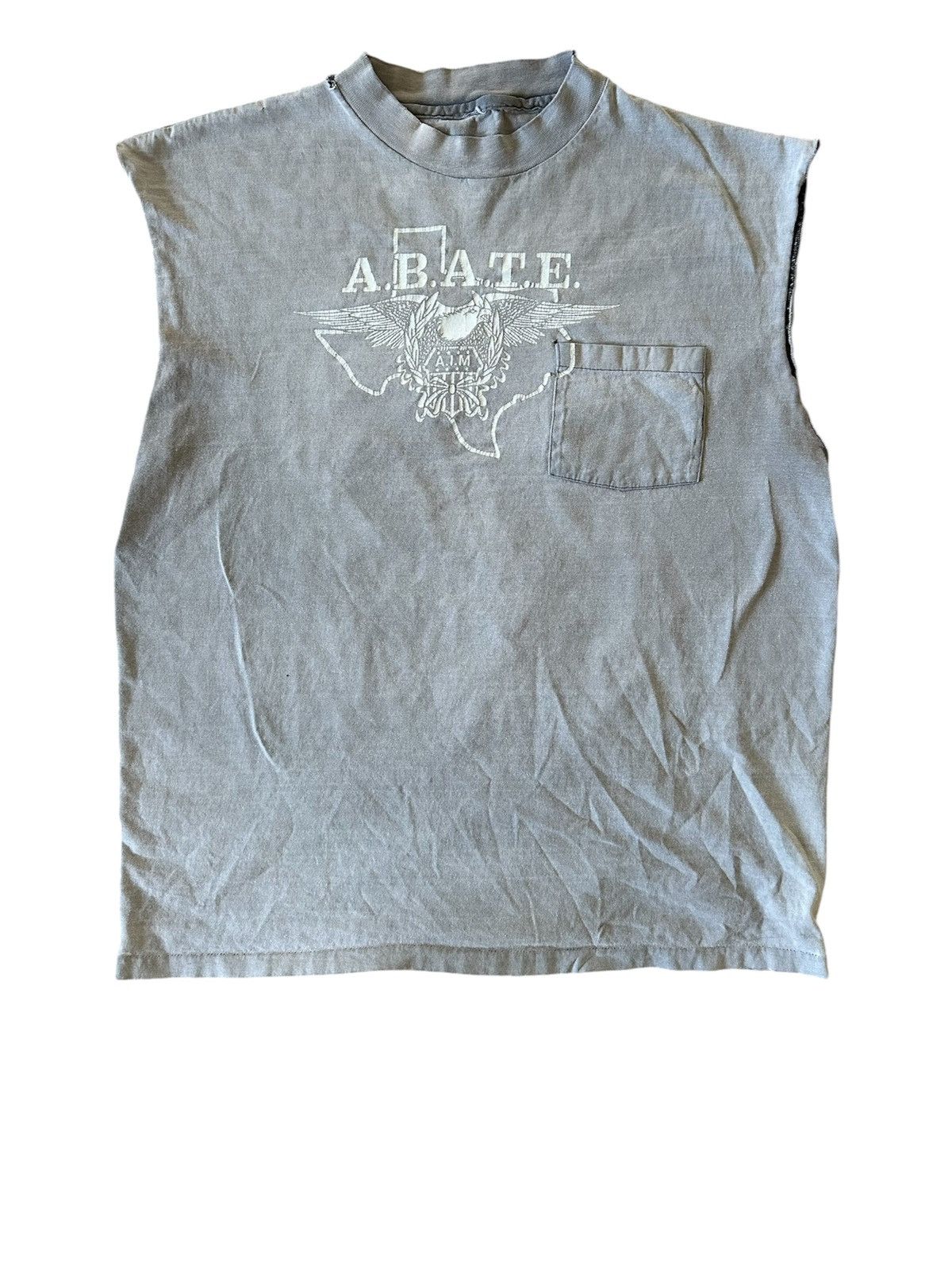 Vintage Vintage Texas ABATE Sleeve Shirt Size US M / EU 48-50 / 2 - 1 Thumbnail