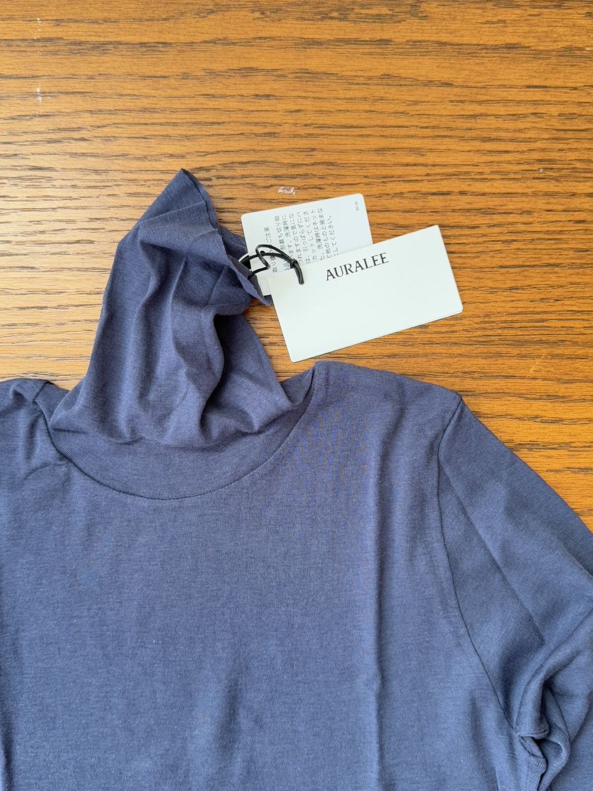 Auralee AuraLee Turtleneck Long sleeve Sheer rib High Gauge Tee Size M / US 6-8 / IT 42-44 - 10 Thumbnail