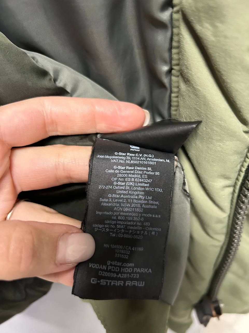 G-Star G Star Raw mens Vodan pdd hdd parka jacket L Size US L / EU 52-54 / 3 - 15 Thumbnail