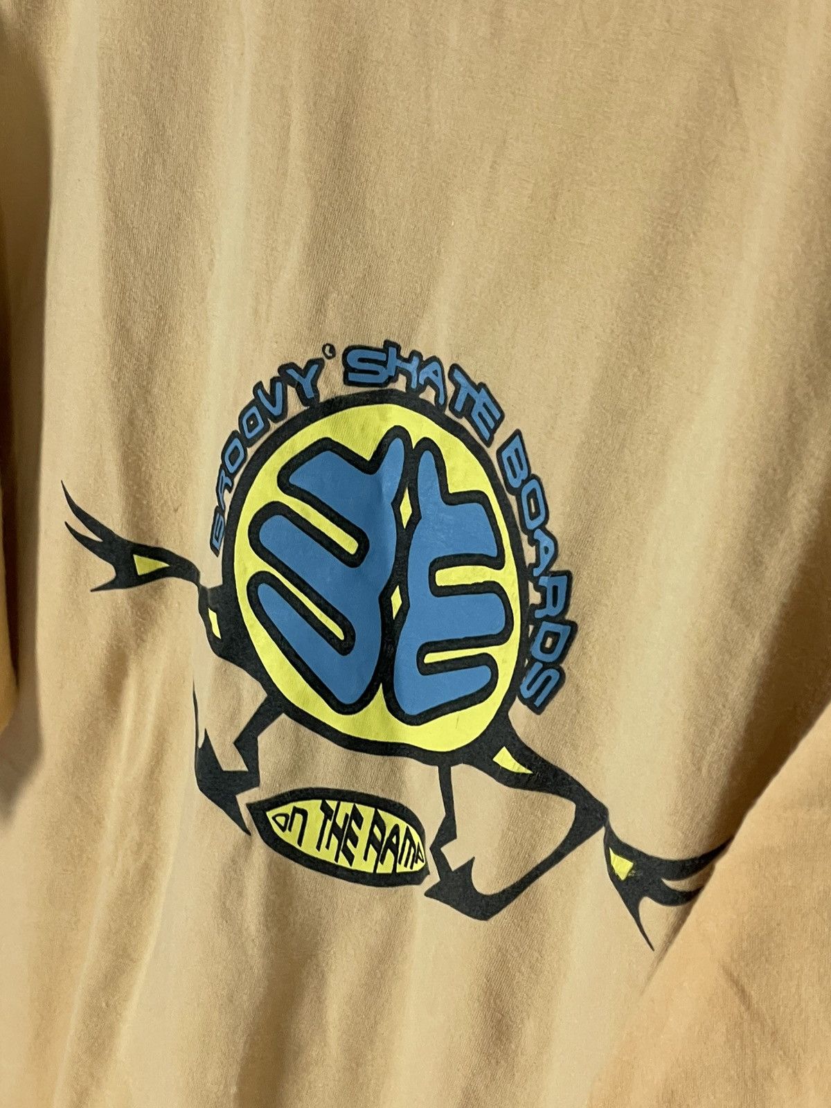 Vintage Vintage 90s Groovy “On The Ramp” Vintage Logo t-shirt Size US XL / EU 56 / 4 - 8 Thumbnail