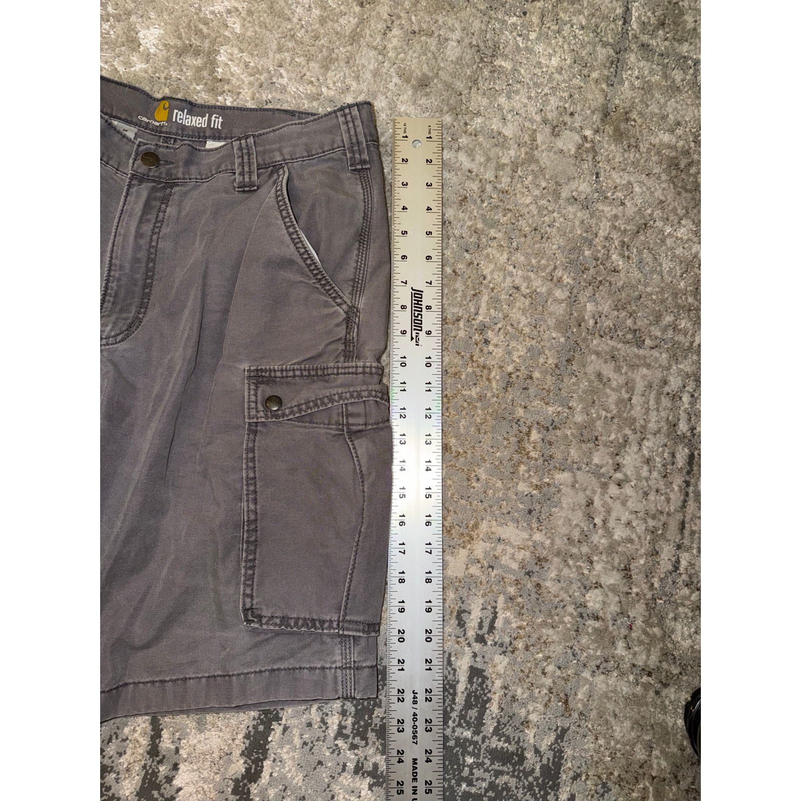 Carhartt Carhartt Grey Cargo Shorts Size 36 Size US 36 / EU 52 - 8 Thumbnail