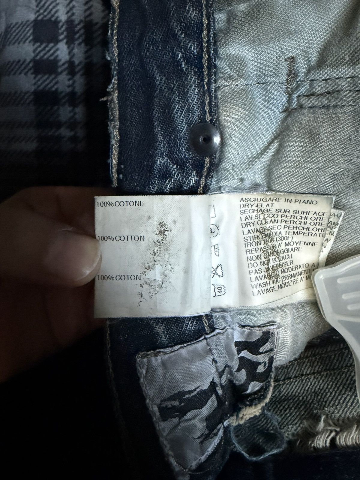 Rick Owens rick owens fw08 acid wash banana cut Size US 26 / EU 42 - 5 Thumbnail