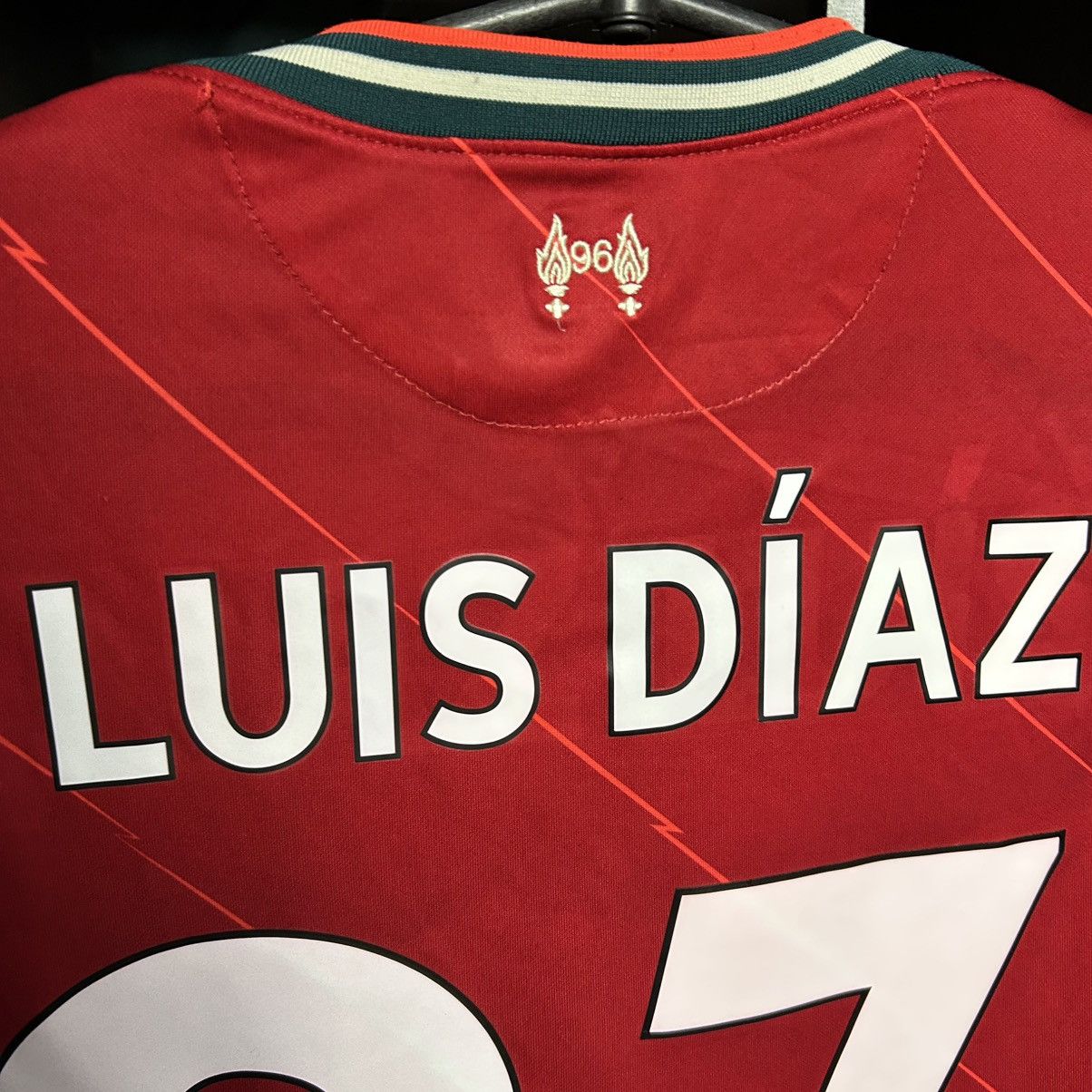 Nike Nike FC Liverpool 23 Luis Diaz 2019 home soccer jersey Size US S / EU 44-46 / 1 - 15 Thumbnail