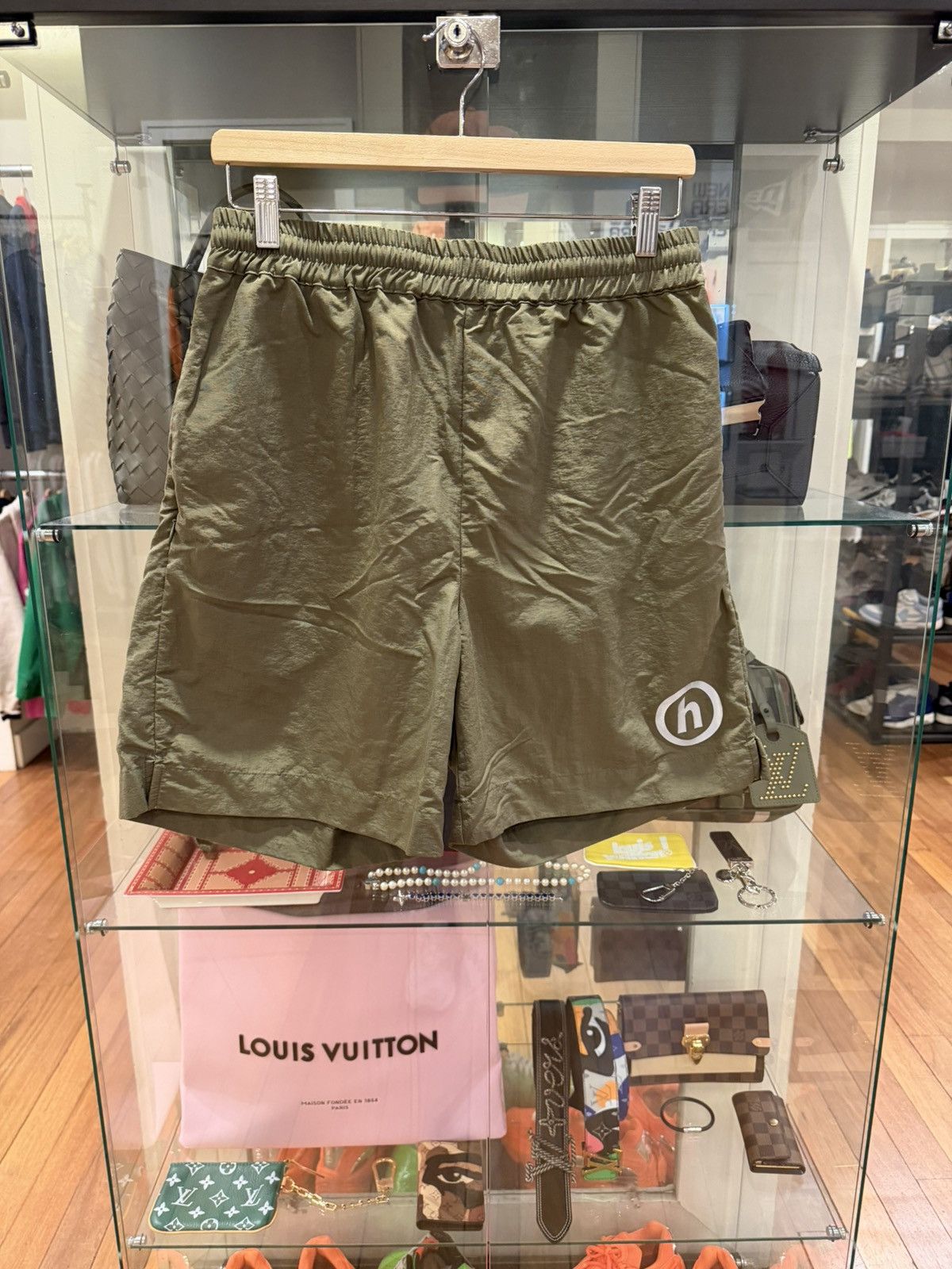 HIDDEN Hidden NY Olive Nylon Short Size US 30 / EU 46 - 1 Thumbnail