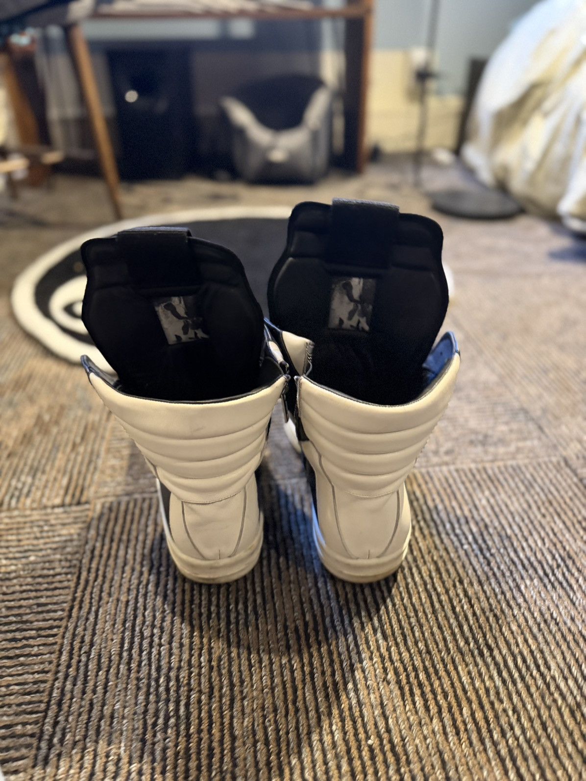 Rick Owens Rick Owens Geobaskets Size US 11.5 / EU 44-45 - 3 Thumbnail