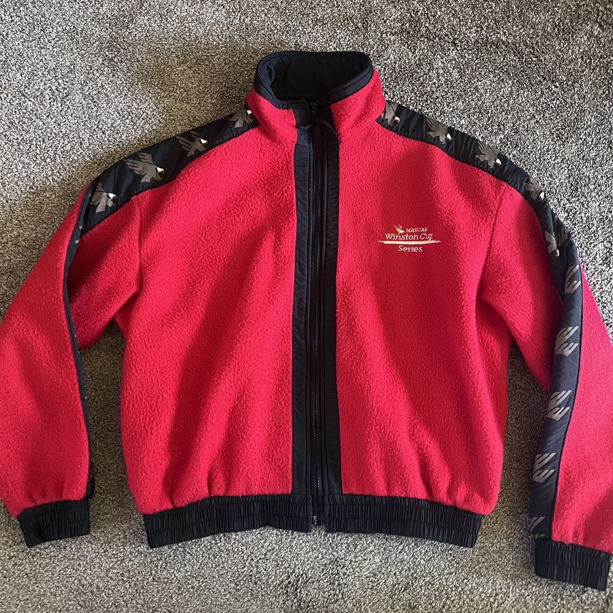 Other Vintage Swingster NASCAR Winston Cup Fleece Size US XL / EU 56 / 4 - 1 Thumbnail