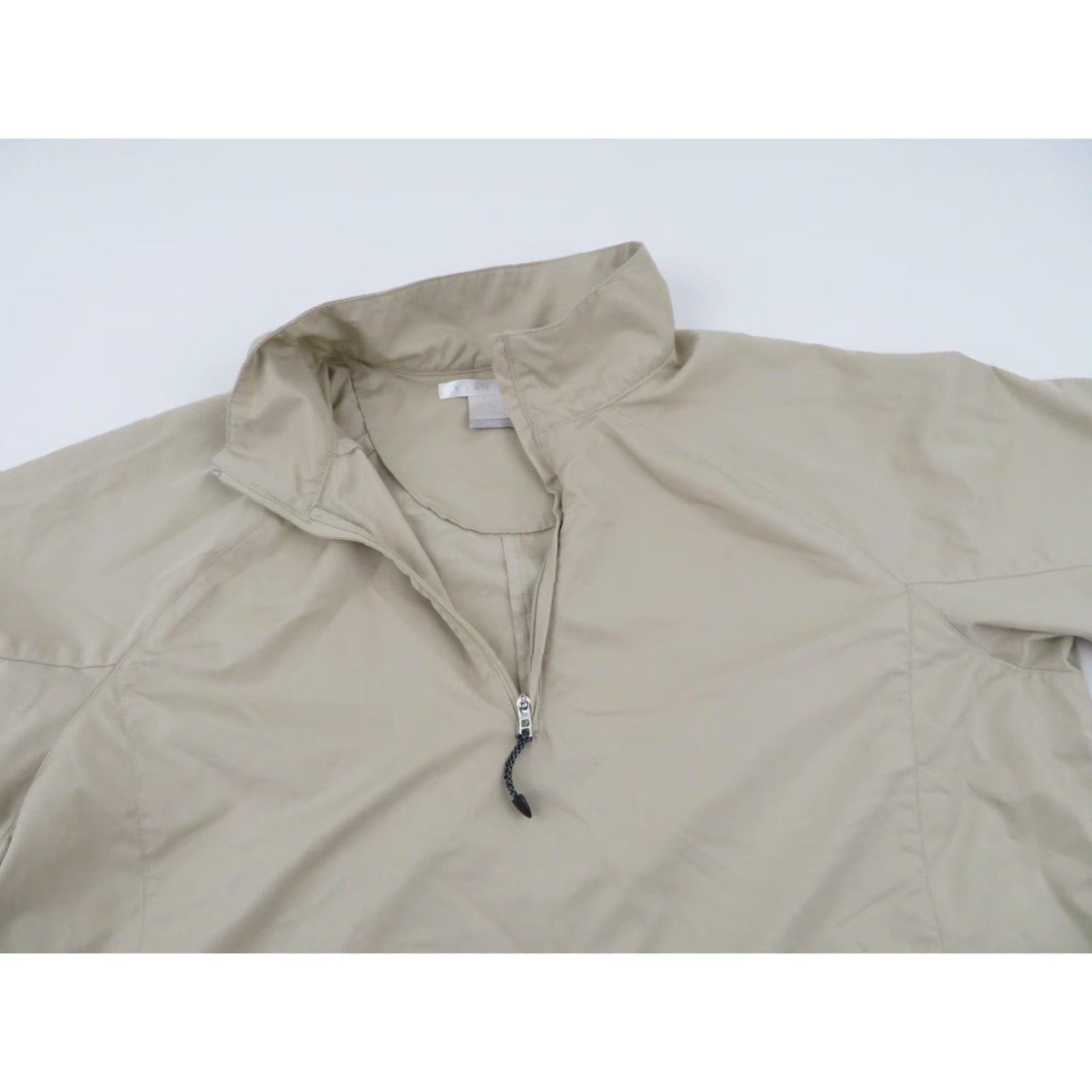 Nike VINTAGE Nike Golf Clima-Fit Lightweight 1/4 Zip Jacket Womens L Tan Windbreaker Coat Size L / US 10 / IT 46 - 3 Thumbnail