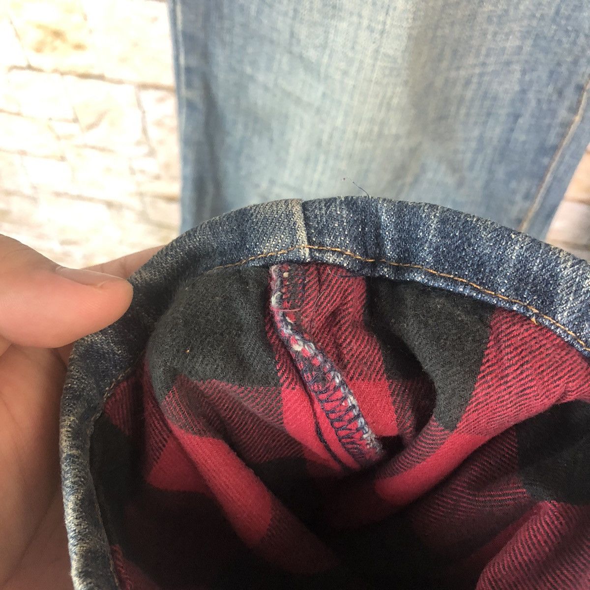 Designer × Japanese Brand Urban Vanue double waist Blue Denim Pants #A117 Size US 32 / EU 48 - 12 Thumbnail