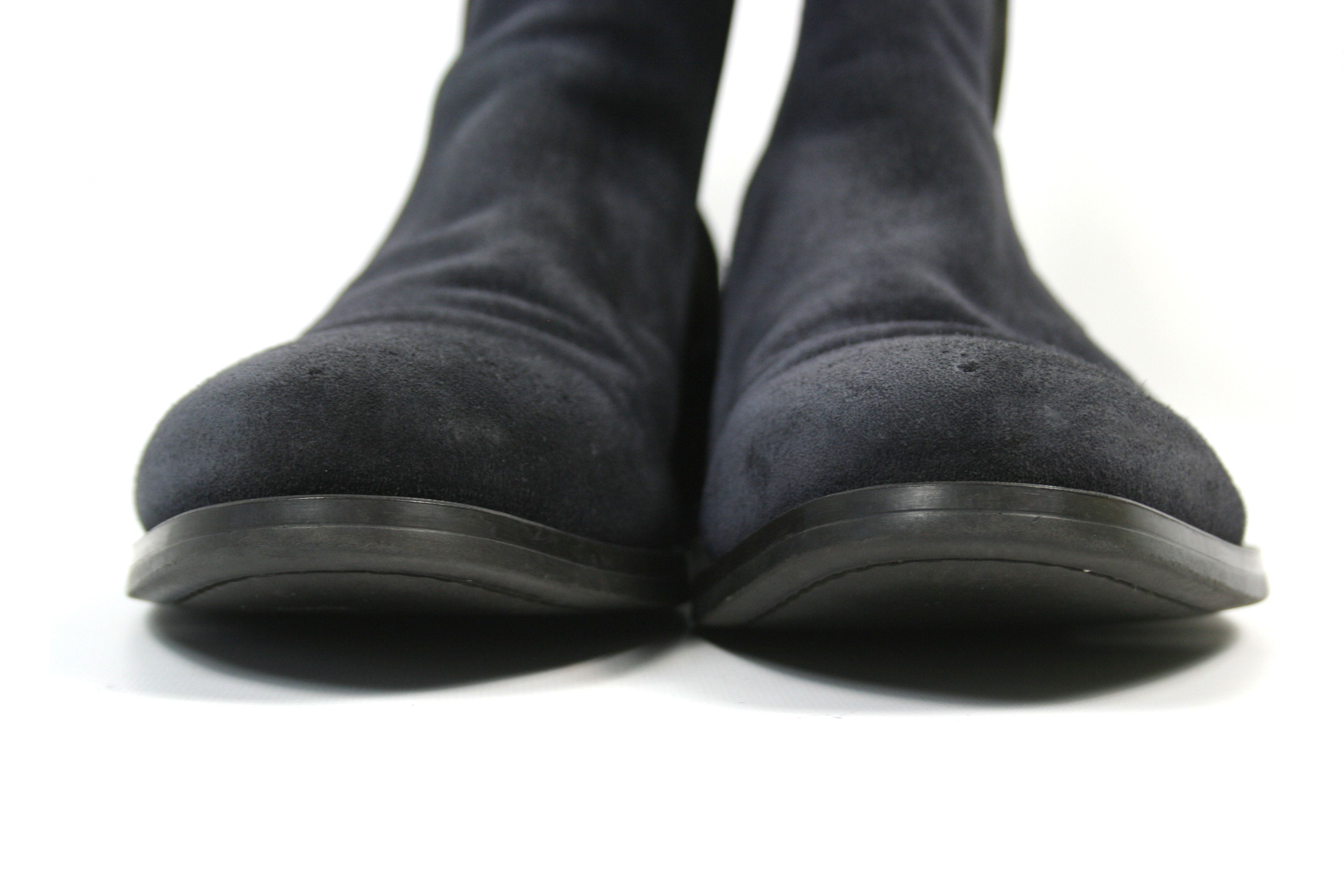 Santoni Chelsea Suede Boots Size US 12 / EU 45 - 4 Thumbnail