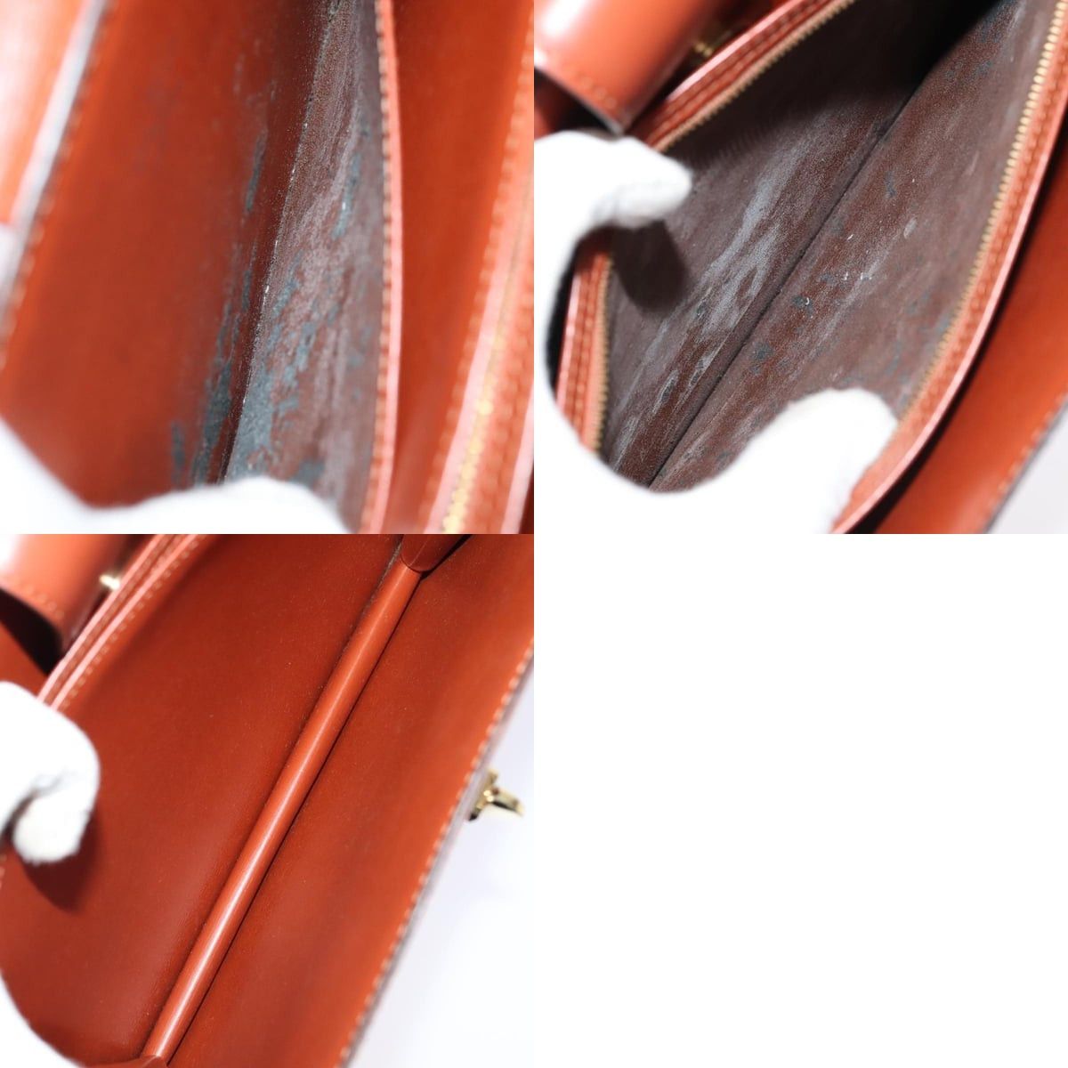 Louis Vuitton LOUIS VUITTON Epi Capuchin Shoulder Bag Brown M52343 Size ONE SIZE - 13 Thumbnail