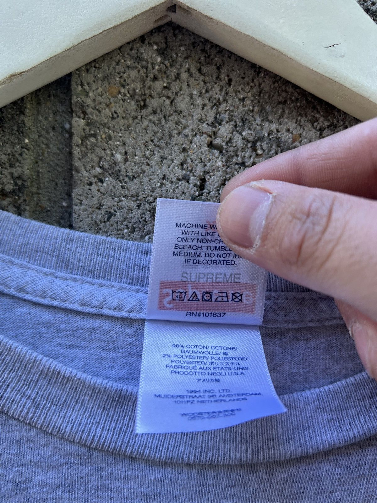 Supreme Supreme Gotham Tee FW23 Size US XL / EU 56 / 4 - 6 Thumbnail