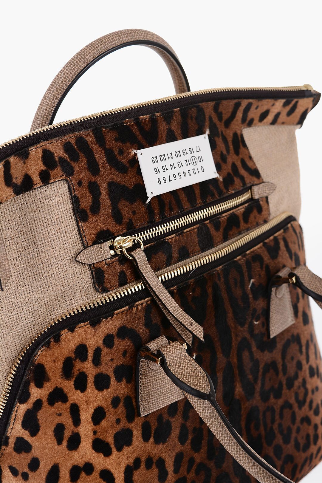 Maison Margiela og1mm1224 Size: OS / Animal Patterned Ponyskin 5AC Handbag Size ONE SIZE - 4 Thumbnail
