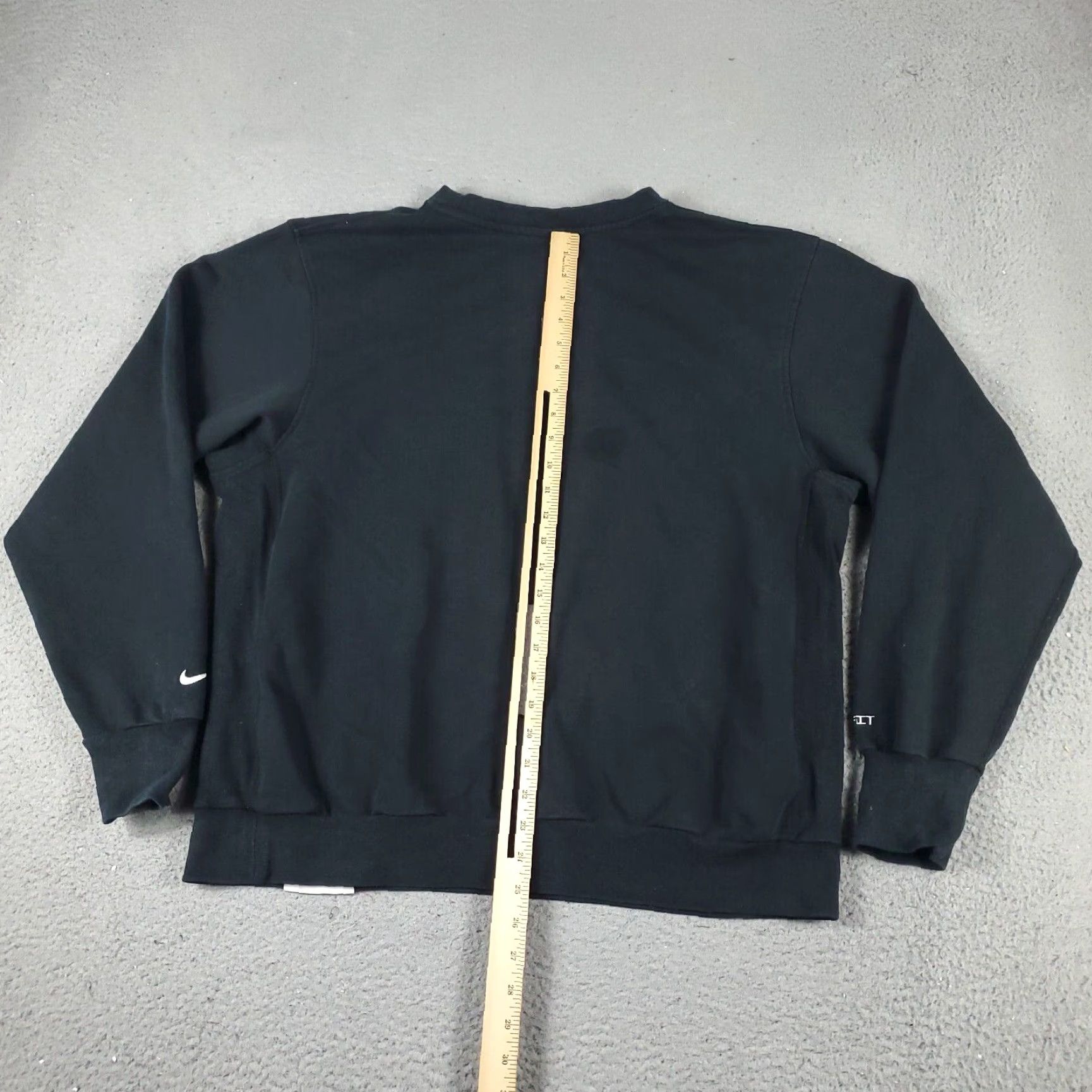 Nike Nike Pullover Sweater Mens Large Black Casual Sweatshirt Swoosh Size US L / EU 52-54 / 3 - 6 Thumbnail