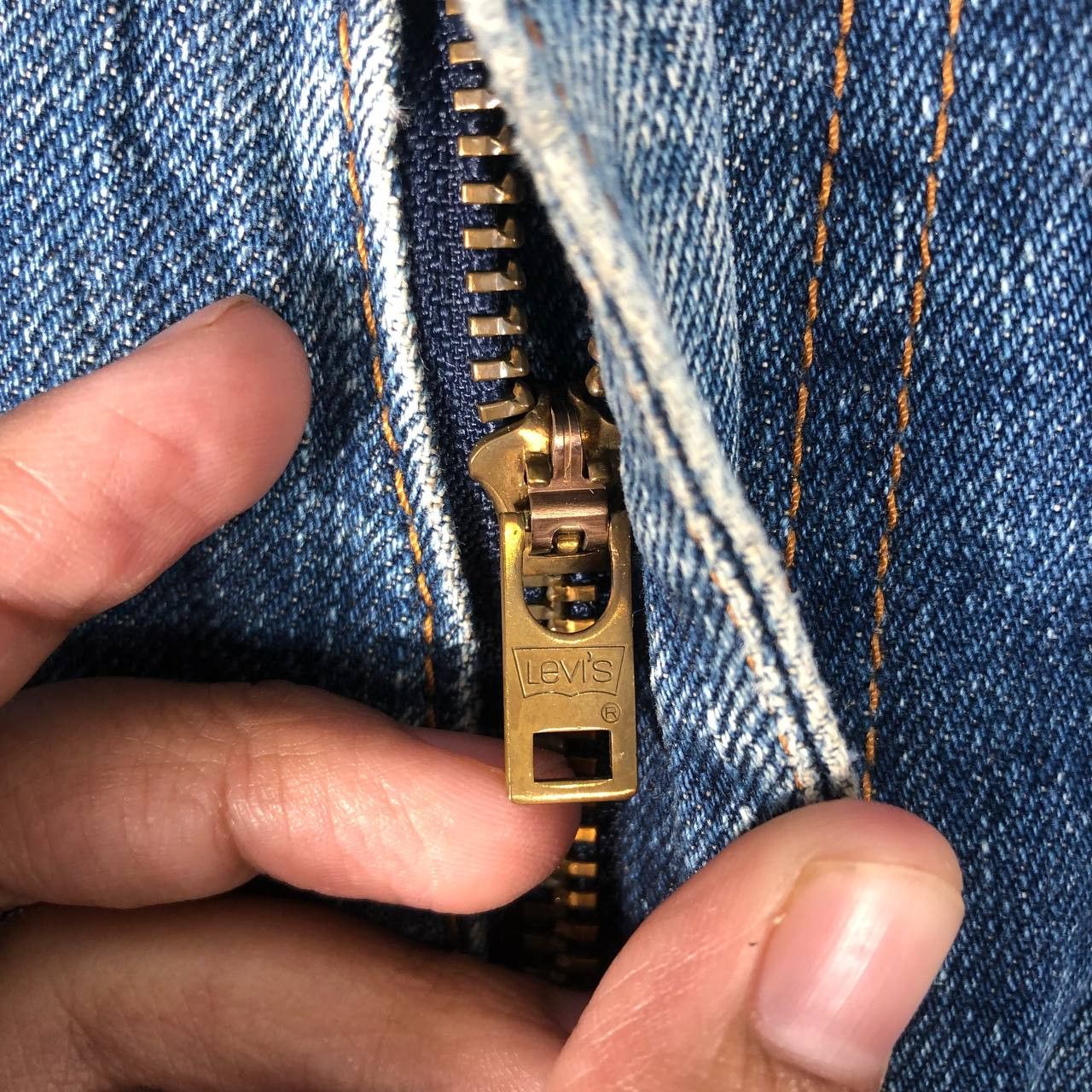 Levi's Vintage Clothing Vtg Levi's 702 Big E Cinch- Back Redline Selvedge Jean Size US 28 / EU 44 - 7 Thumbnail