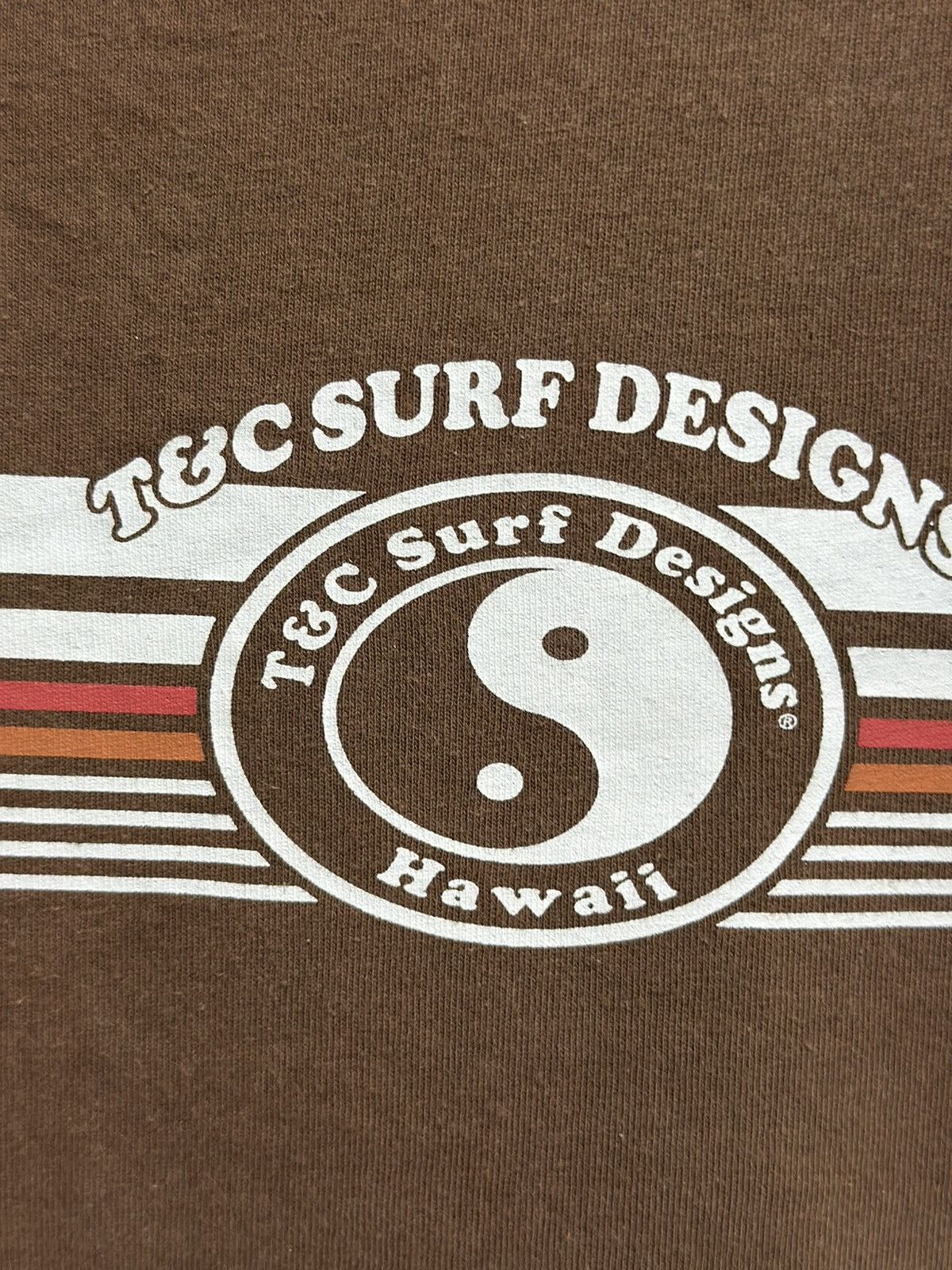 Vintage Vintage T&C Surf Design Sun Faded Tee Size US M / EU 48-50 / 2 - 4 Thumbnail