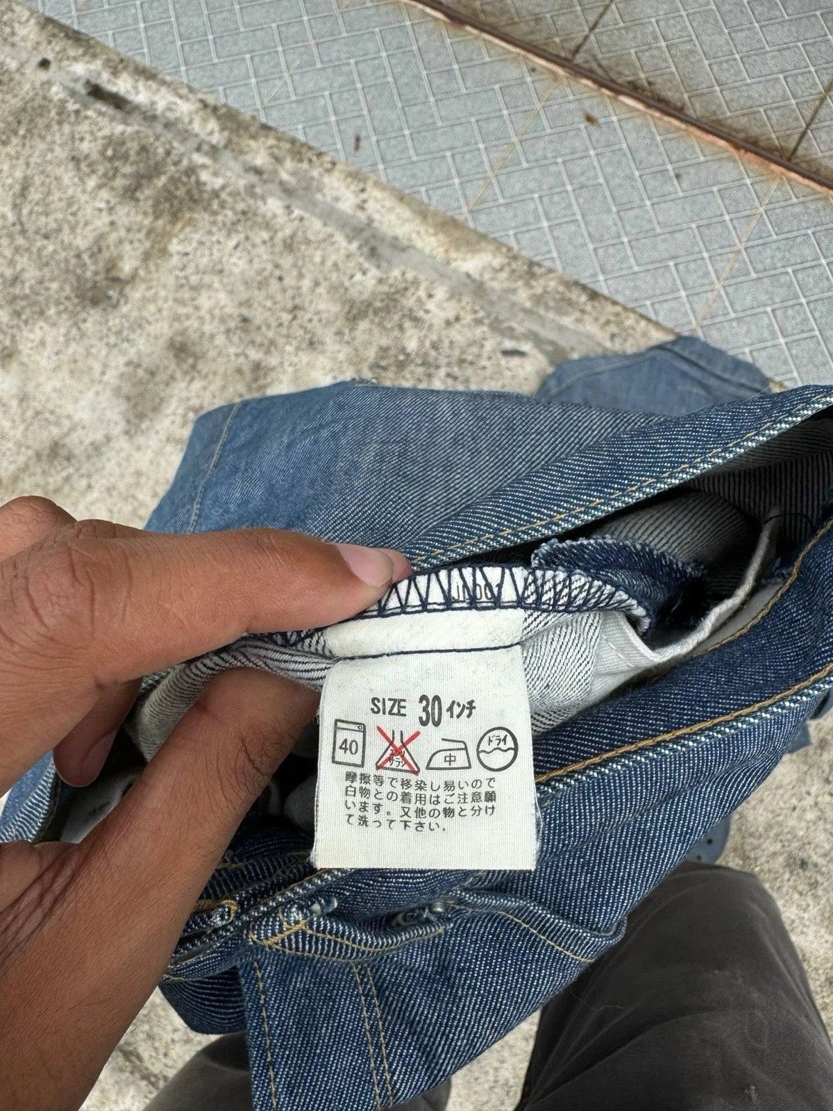 Levi's Levis Engineered Jeans Mens W30 Made In Japan Size US 30 / EU 46 - 5 Thumbnail