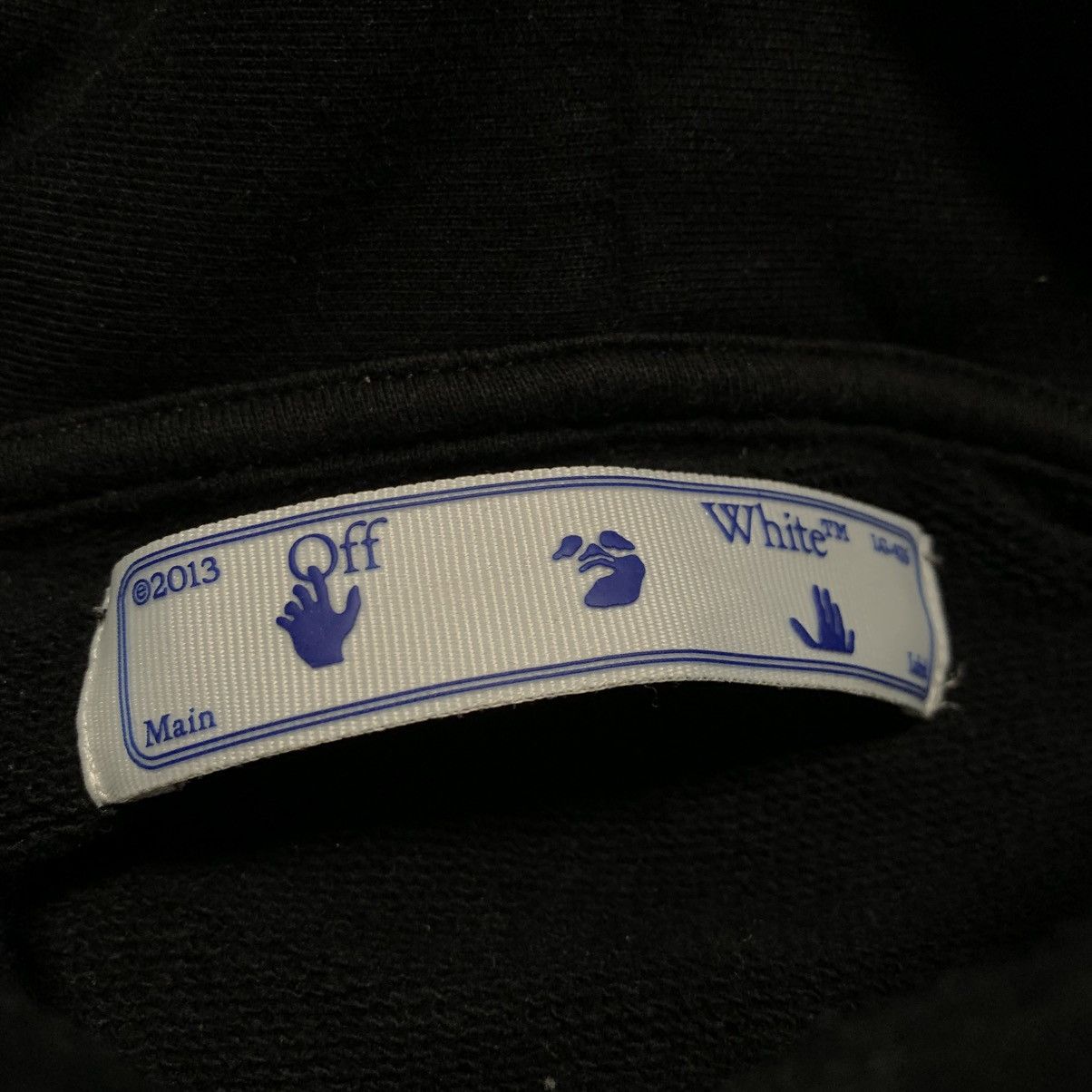 Off-White Off White Medium Pascal Arrows Black Hoodie Virgil Abloh Size US M / EU 48-50 / 2 - 7 Thumbnail