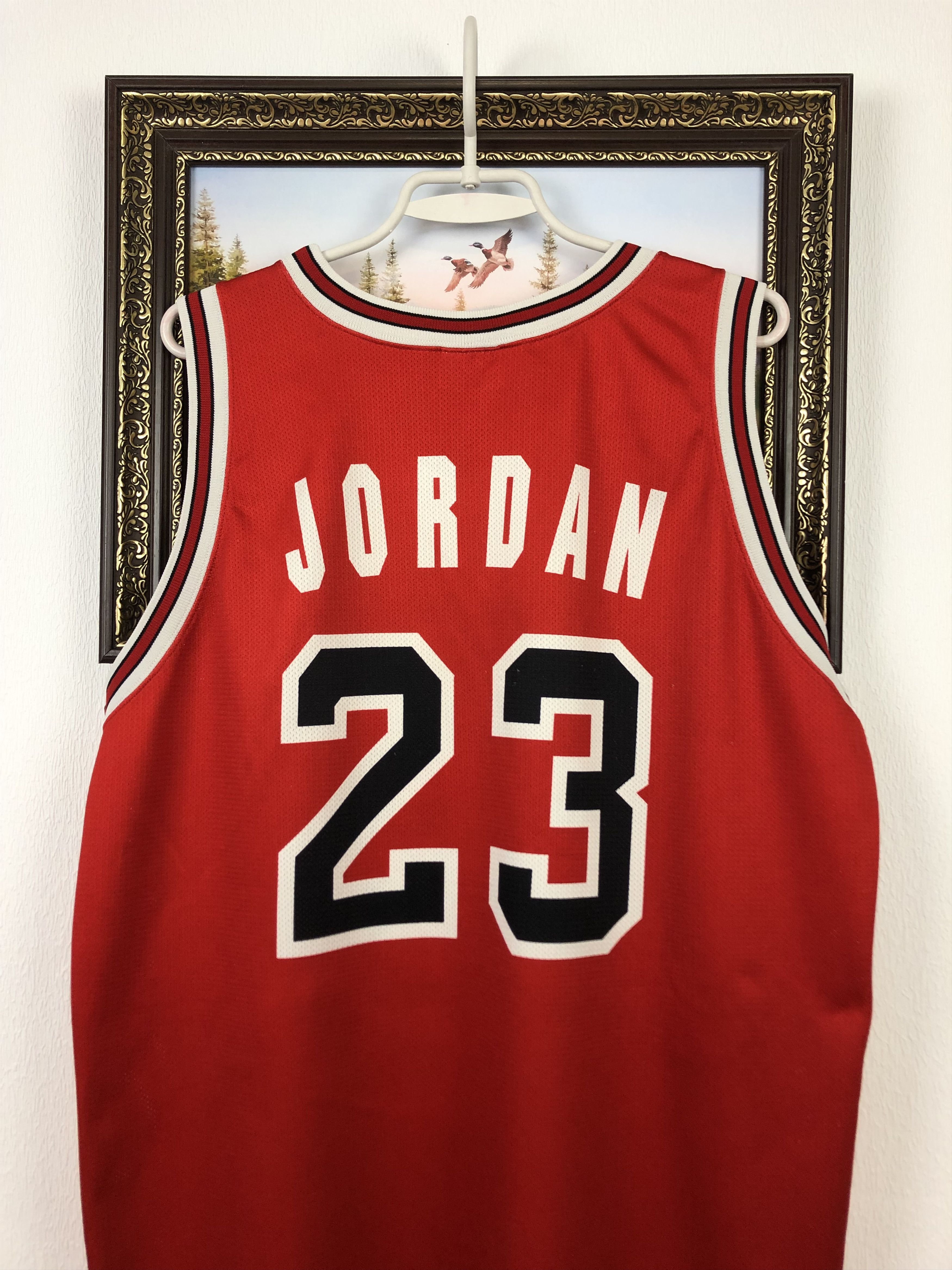 Champion Vintage Chicago Bulls NBA 23 Jordan Jersey Shirt Rare Size US XL / EU 56 / 4 - 11 Thumbnail