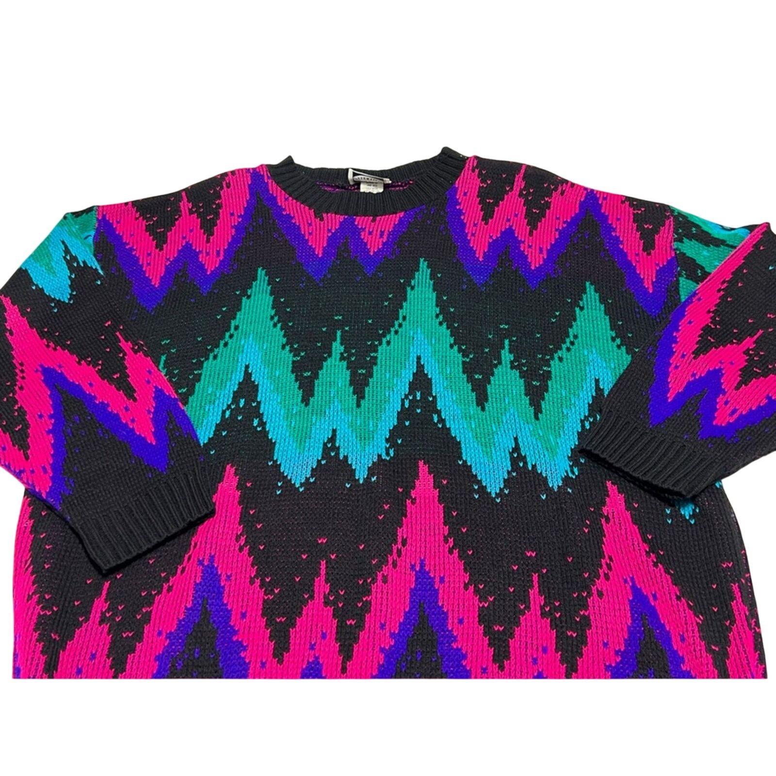 Vintage Vintage Classic Retro Acrylic Unisex Sweater Coogi Style USA Size US L / EU 52-54 / 3 - 4 Thumbnail