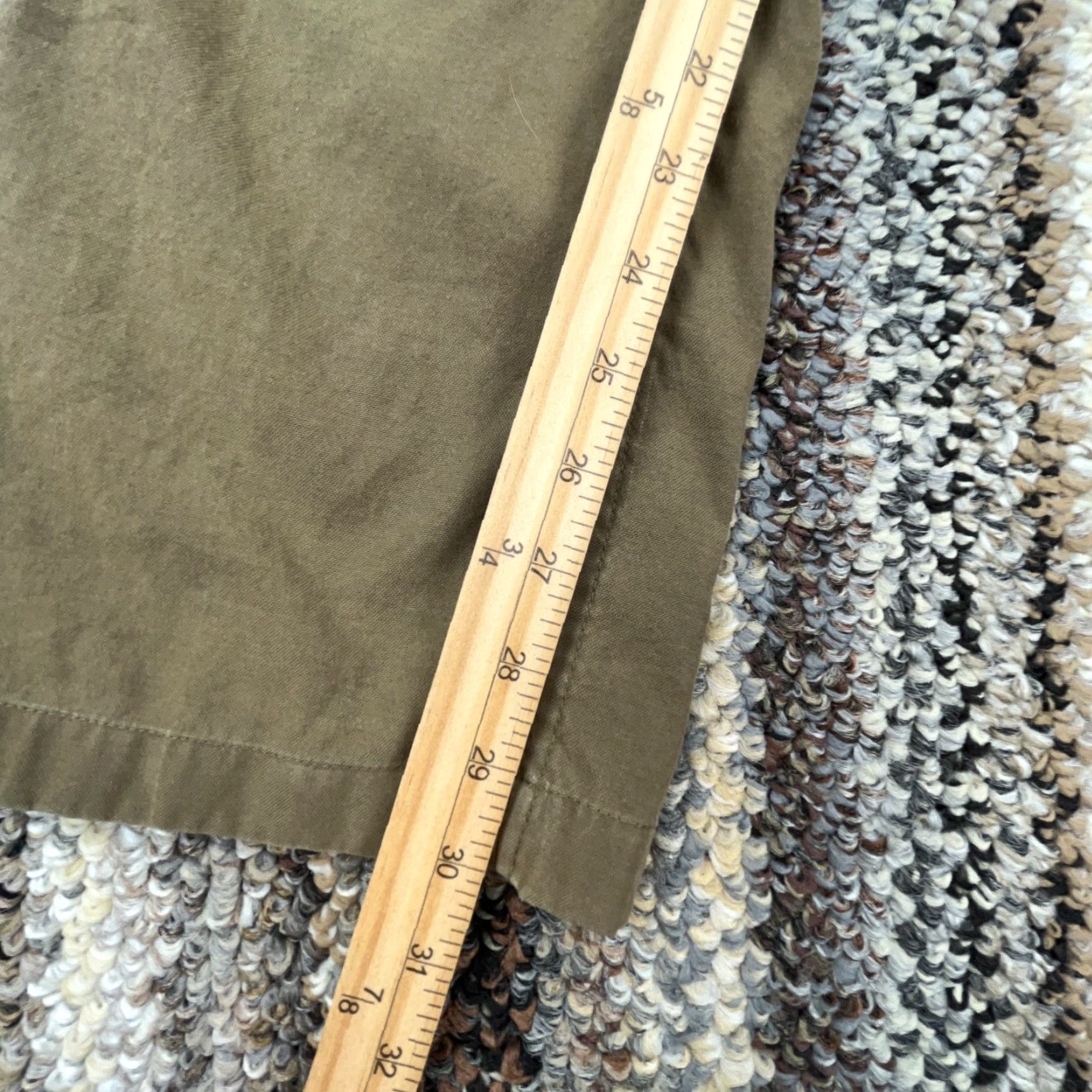 The North Face The North Face Pants Women 12 Green Khakis Outdoor Utility Pocket Pockets Straight Regular Rise Mid 30 In Inseam Cotton Twill Size 34" / US 12 / IT 48 - 7 Thumbnail