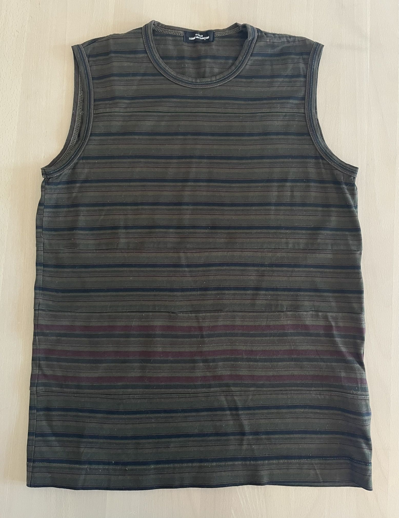 tricot COMME des GARCONSのリネンウールベスト Yahoo!オークション -ベスト(トップス)の落札相場・落札価格