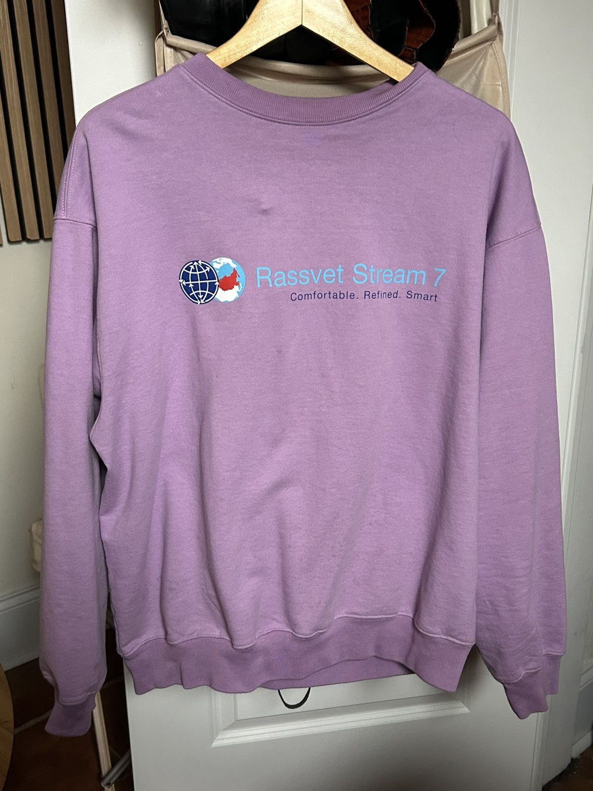 PACCBET Rassvet Pink Crewneck Size US M / EU 48-50 / 2 - 1 Thumbnail