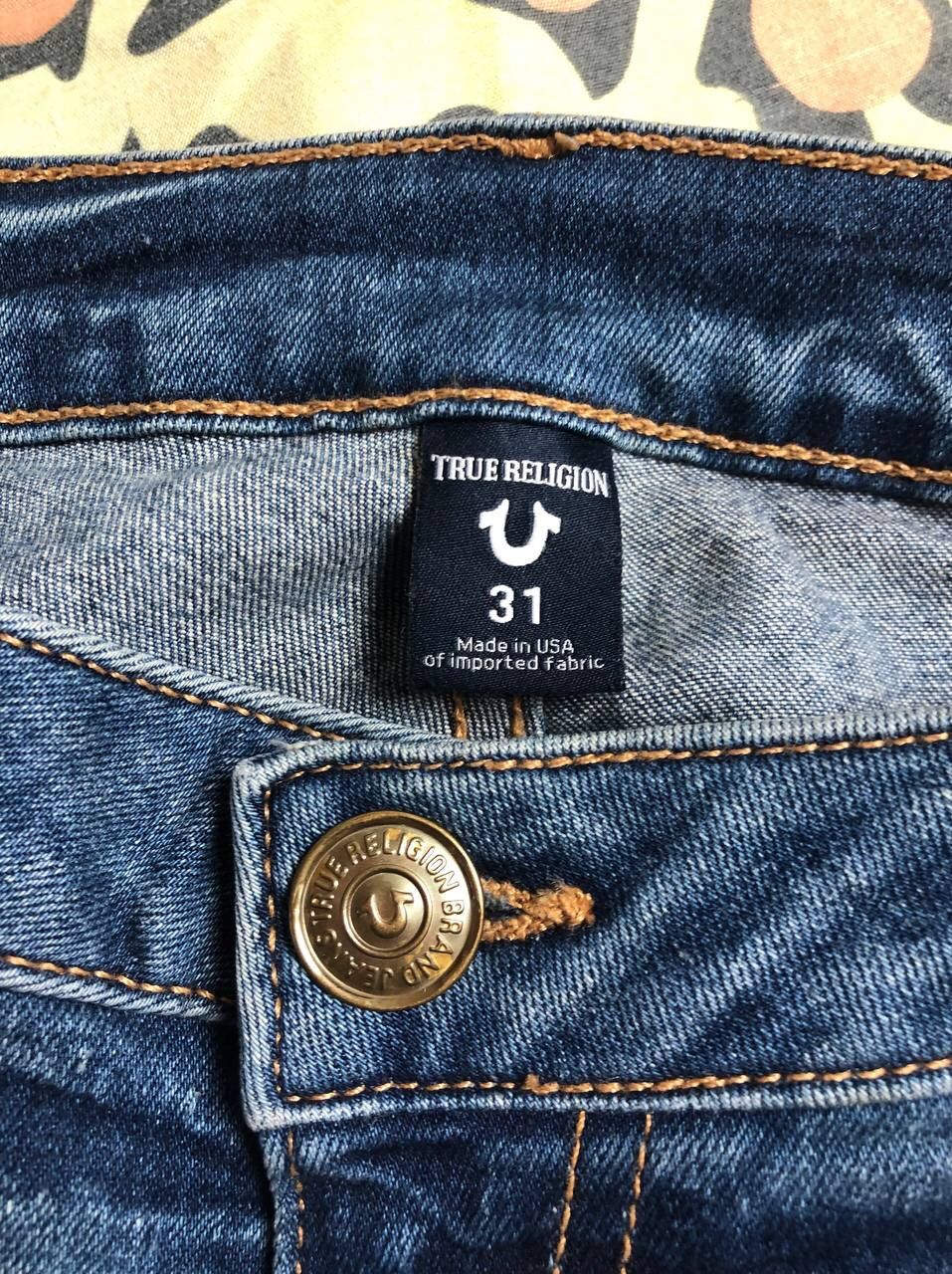 True Religion × Vintage Vintage Baggy True Religion Jeans Super T Made In USA Size US 30 / EU 46 - 2 Thumbnail