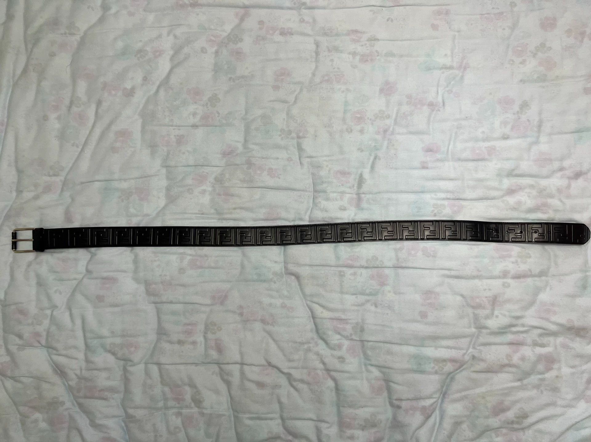Fendi Fendi logo belt black 100 Size ONE SIZE - 2 Thumbnail
