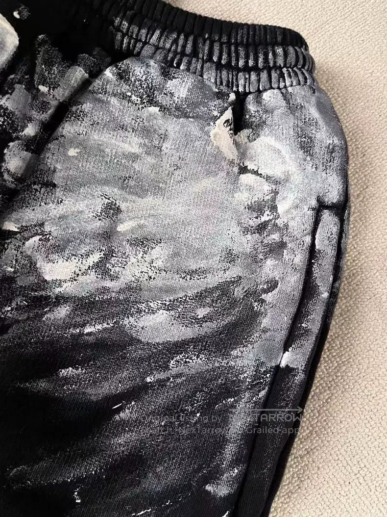 Balenciaga Balenciaga size S Splatter Effect Elastic Waist Straight L Size US 27 - 3 Thumbnail