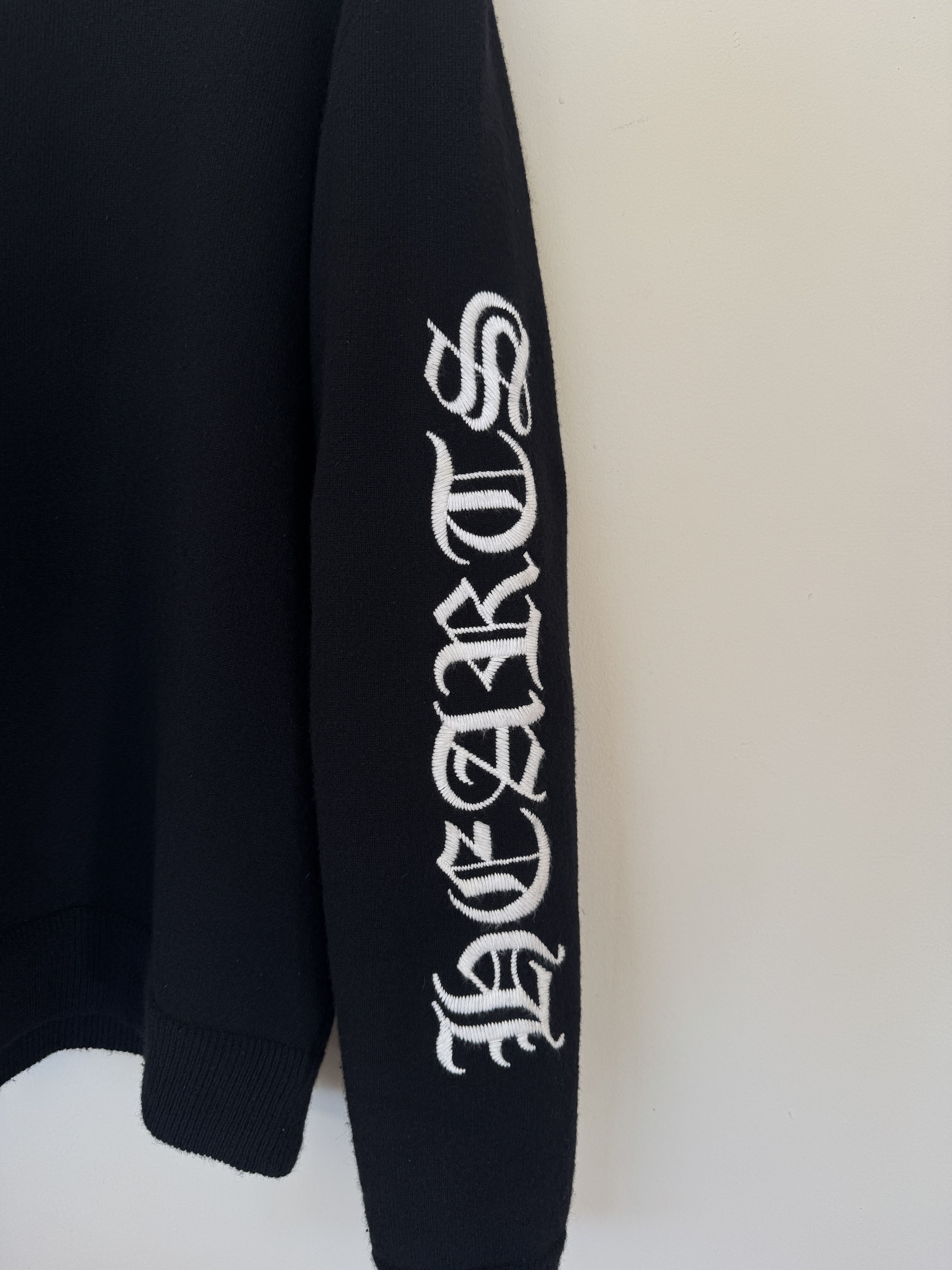 Chrome Hearts Chrome Hearts Embroidered Cashmere Sweater Size US L / EU 52-54 / 3 - 5 Thumbnail