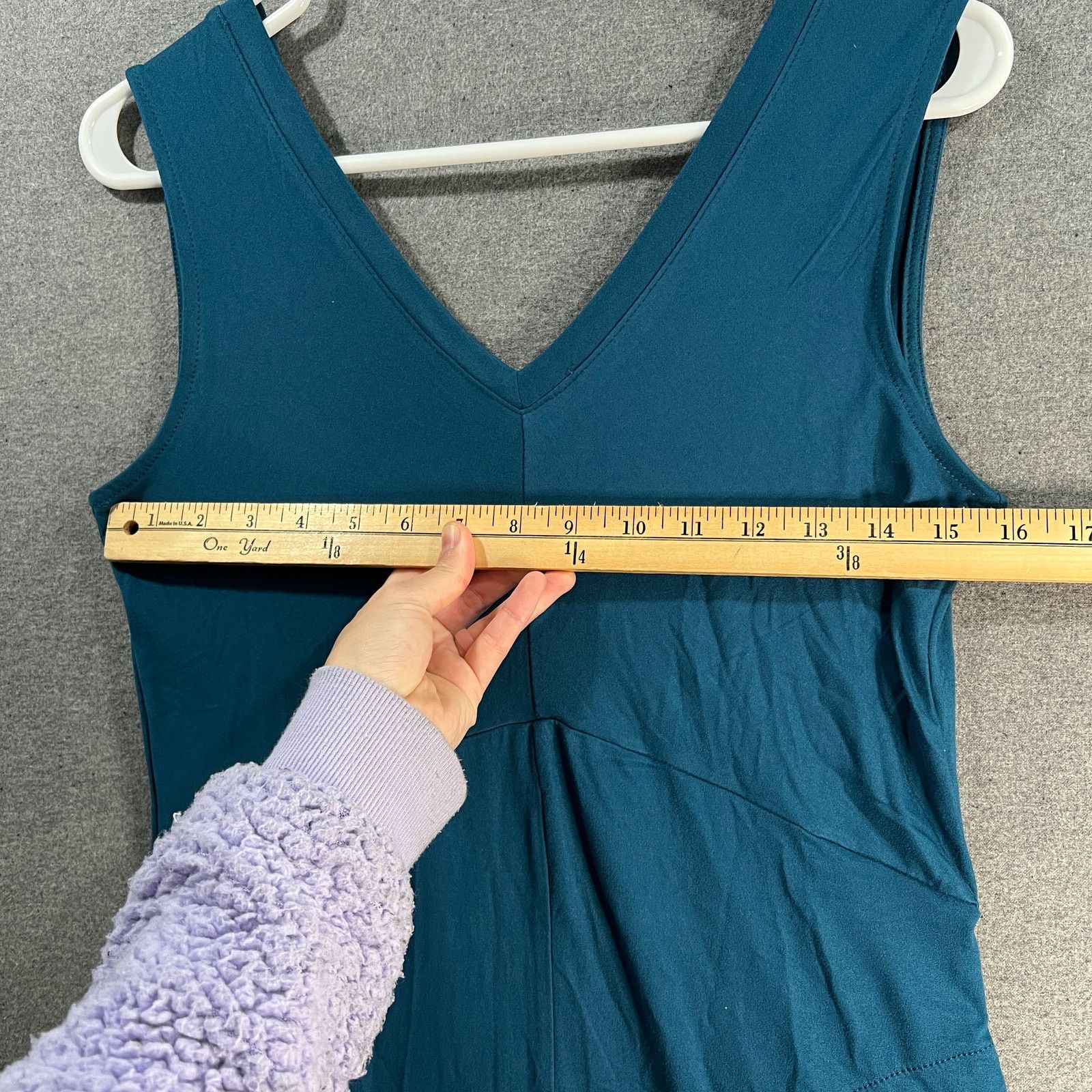 Other Cuddl Duds Petite Flexuear V-Neck Wide Leg Jumpsuit Size S / US 4 / IT 40 - 7 Thumbnail