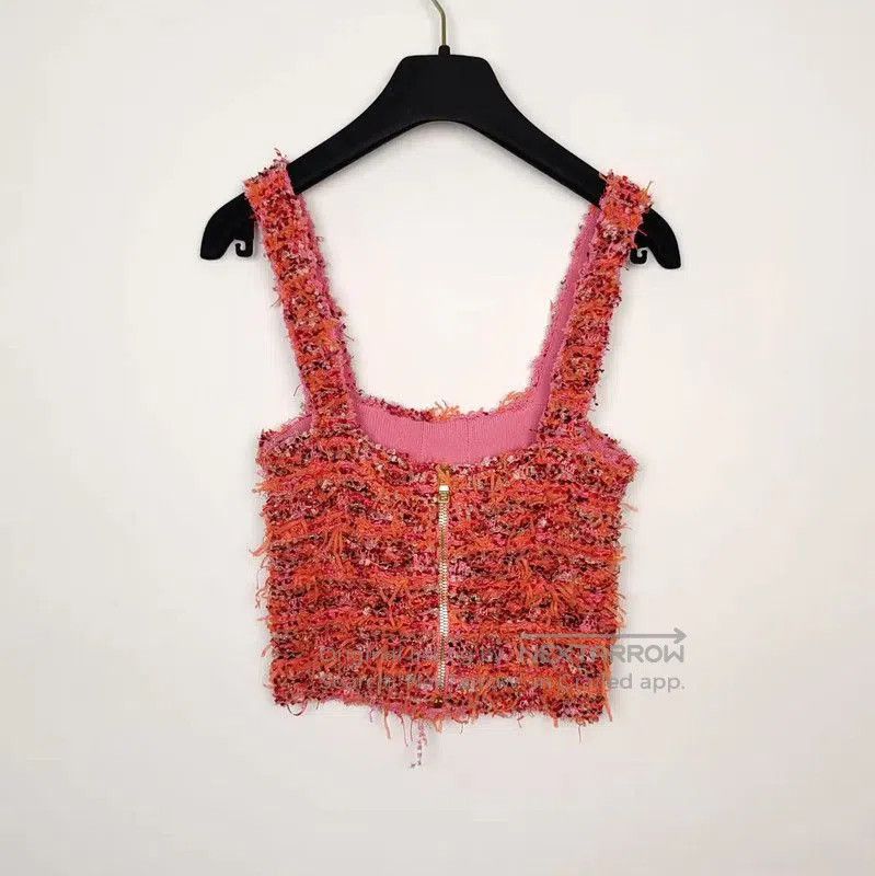 Balmain Balmain Pink Cotton Women's T-Shirt . Size M / US 6-8 / IT 42-44 - 2 Thumbnail