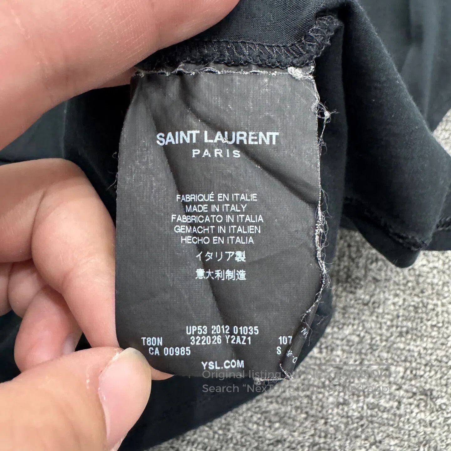 Other SLP Letter-printed short-sleeved shirt| Size US XS / EU 42 / 0 - 7 Thumbnail