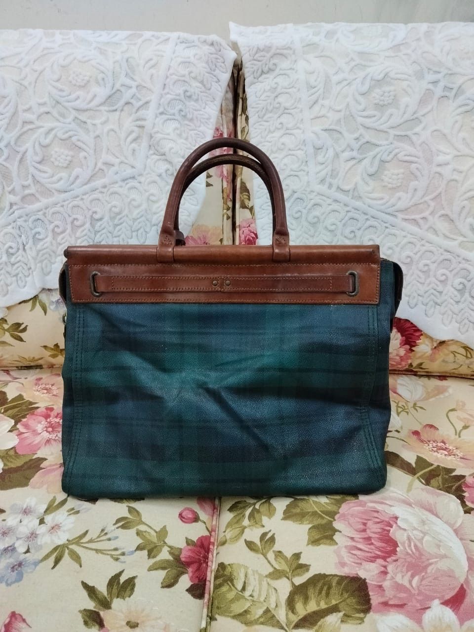 Polo Ralph Lauren Vintage Classic 90s Polo Ralph Lauren Blackwatch Boston Bag Size ONE SIZE - 2 Thumbnail