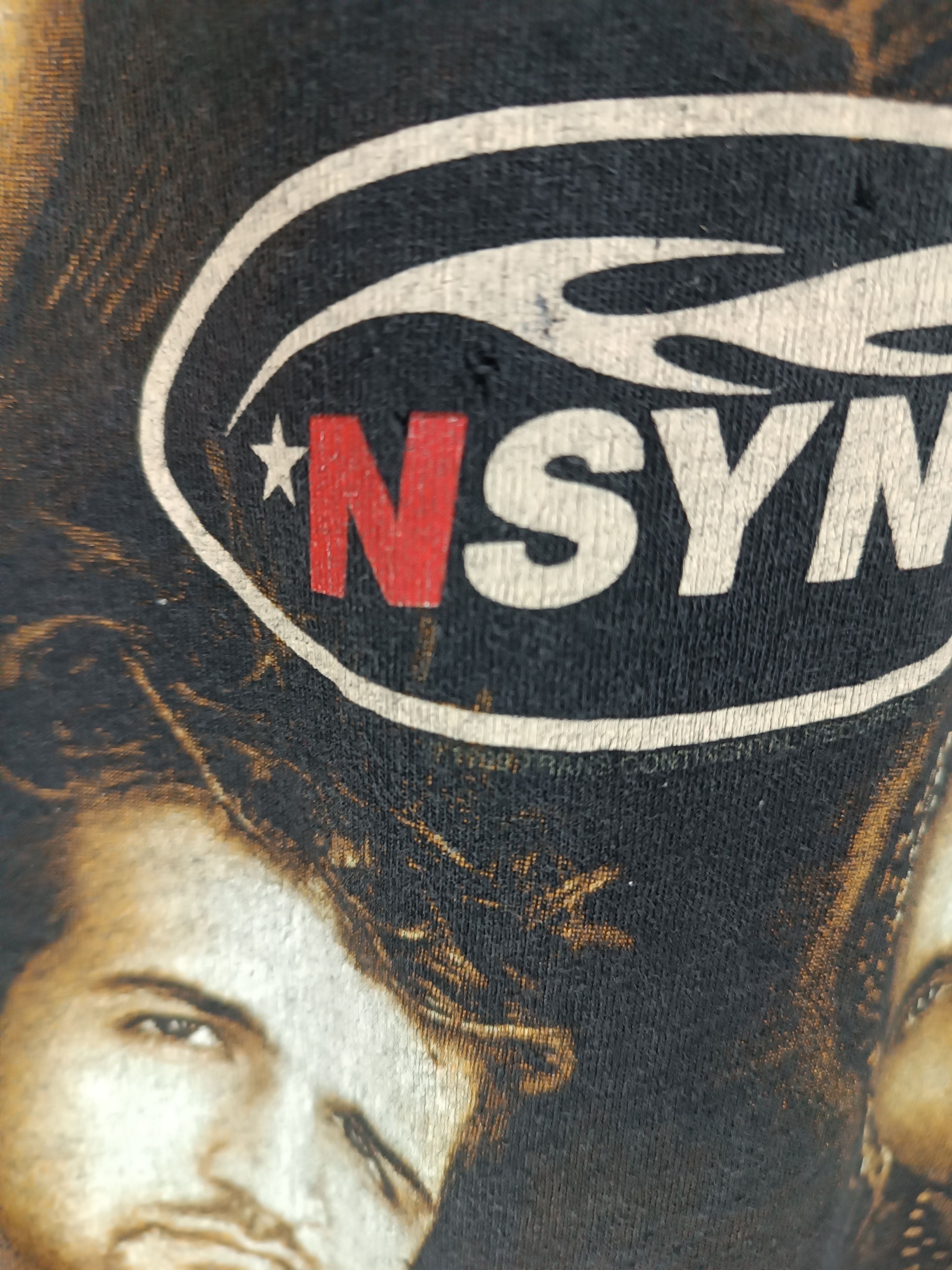Band Tees VINTAGE '99 NSYNC FADED TEE VERY RARE backstreet otown spice Size US M / EU 48-50 / 2 - 13 Thumbnail