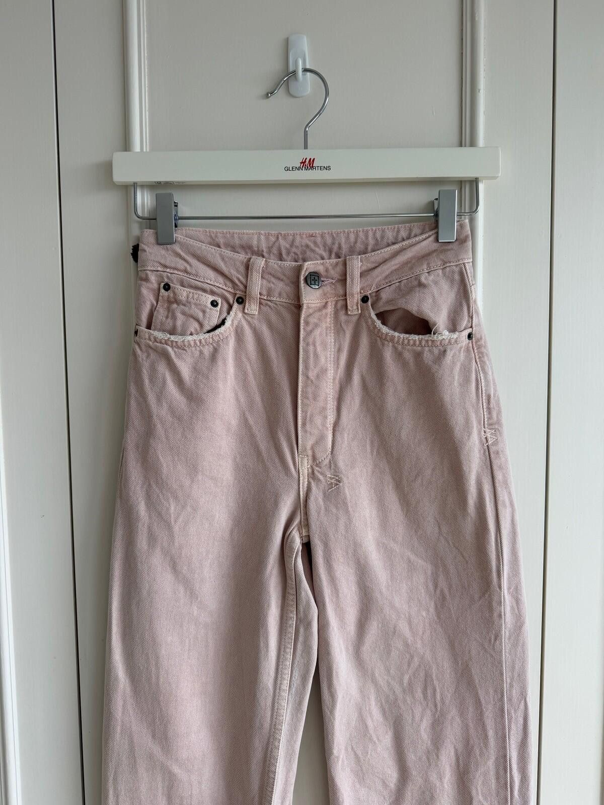 Ksubi new ksubi womens denim jeans brooklyn blush pink 24 6 s Size 24" / US 00 / IT 34 - 3 Thumbnail