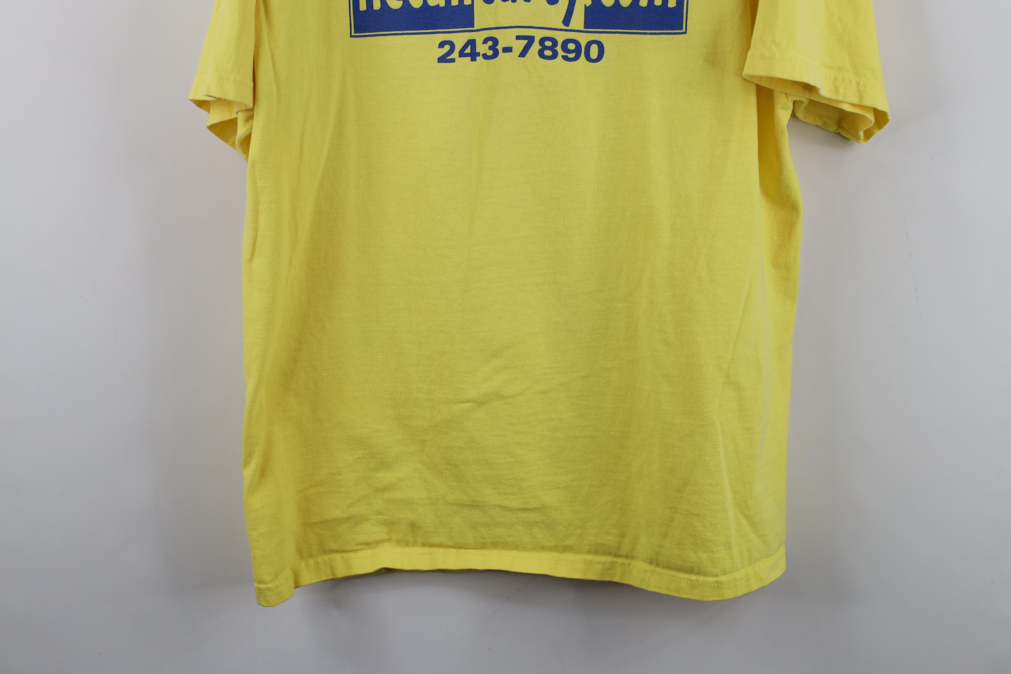 Vintage Vintage Y2K Finkbeiner Toledo Ohio Mayor T-Shirt Yellow Size US L / EU 52-54 / 3 - 13 Thumbnail