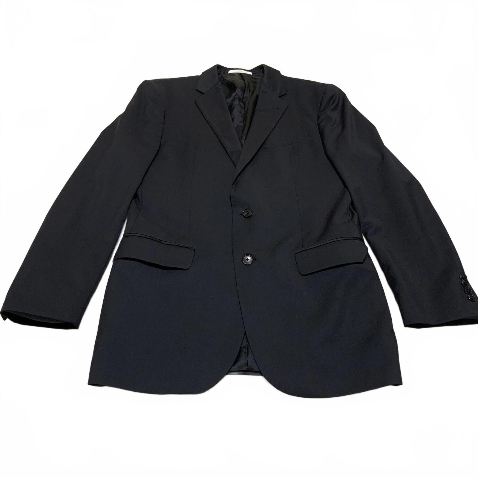 Joseph Abboud VTG Joseph Abboud 40L Black Wool Blazer Made in USA Size 40L - 1 Thumbnail