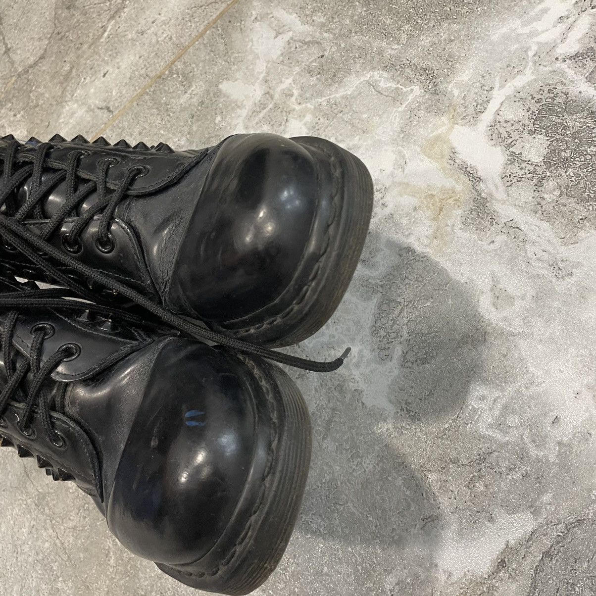 Dr. Martens × Leather Women Dr Martens Black boots shoes spikes rock Size US 7.5 / IT 37.5 - 6 Thumbnail