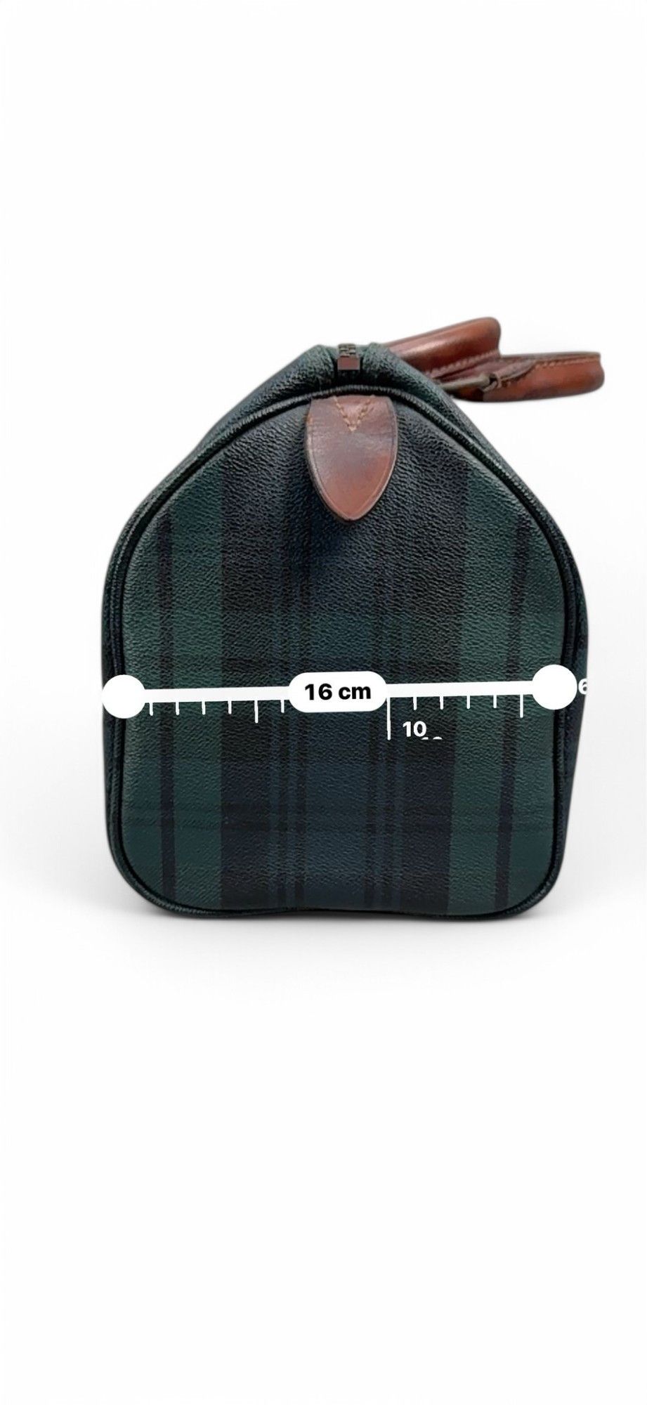 Polo Ralph Lauren Ralph Lauren - Blackwatch Plaid Green Handbag Boston Size ONE SIZE - 5 Thumbnail
