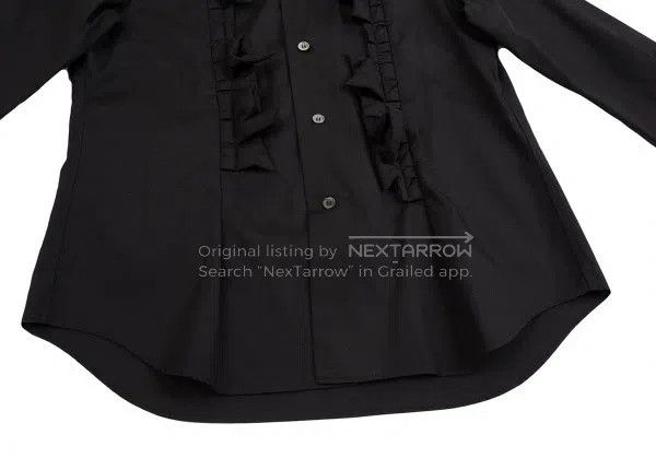 Comme des Garcons Comme Des Garcons Vintage Black Lace Shirt Top Size XS / US 0-2 / IT 36-38 - 7 Thumbnail