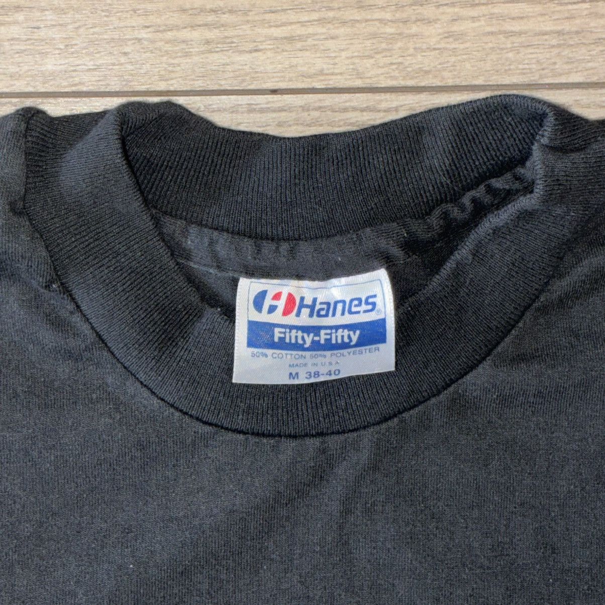 Hanes 80s Laurel and Hardy comedian tee shirt Size US M / EU 48-50 / 2 - 3 Thumbnail