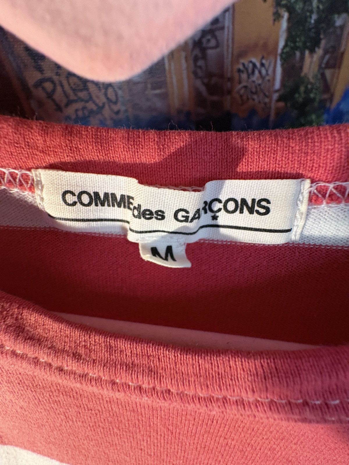 Comme des Garcons cdg unisex striped longsleeve Size US M / EU 48-50 / 2 - 2 Thumbnail