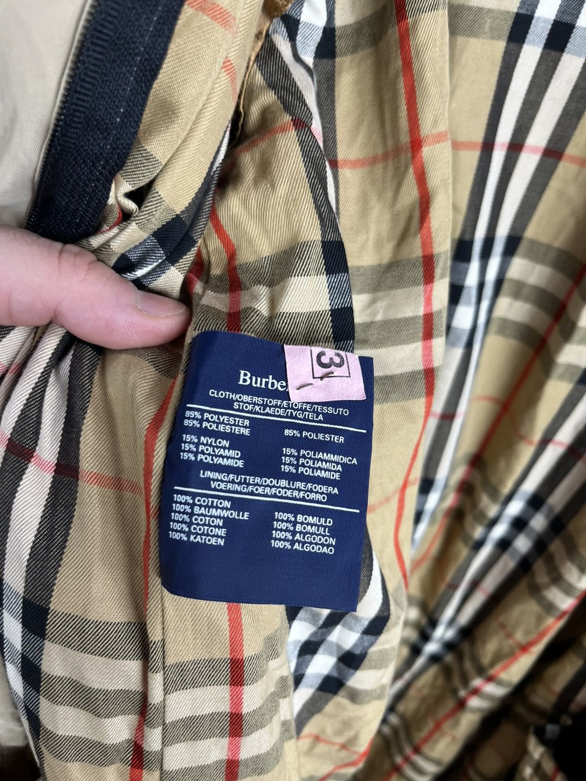 Burberry Burberry trench coat vintage 90s Size US M / EU 48-50 / 2 - 8 Thumbnail