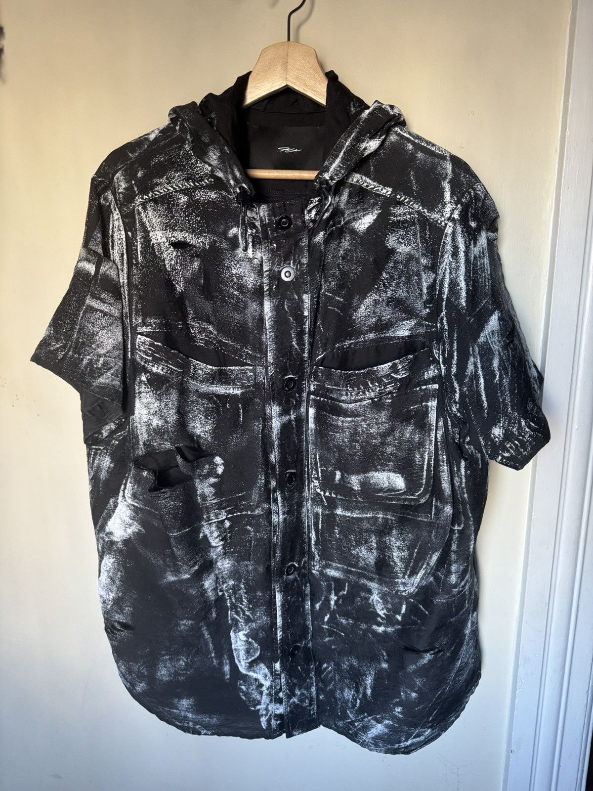 Gall Gall Laboratories Button up hooded tee slash affect Size US L / EU 52-54 / 3 - 1 Thumbnail