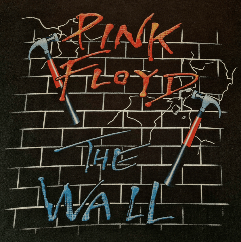 Fruit Of The Loom Pink Floyd - The Wall - Early 90's Vintage XL VERY RARE Size US XL / EU 56 / 4 - 3 Thumbnail
