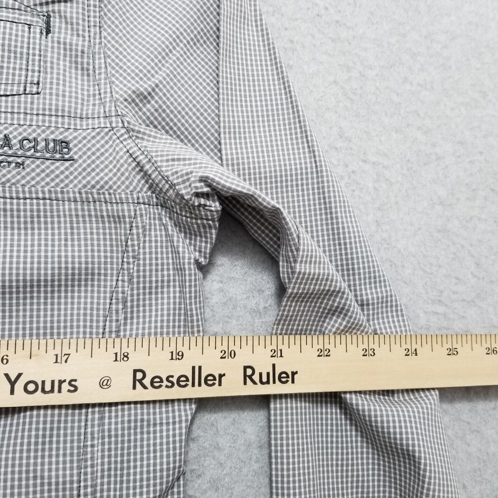 Heritage1981 Heritage 1981 Shirt Mens Medium Check Button Up Long Sleeve Size US M / EU 48-50 / 2 - 9 Thumbnail