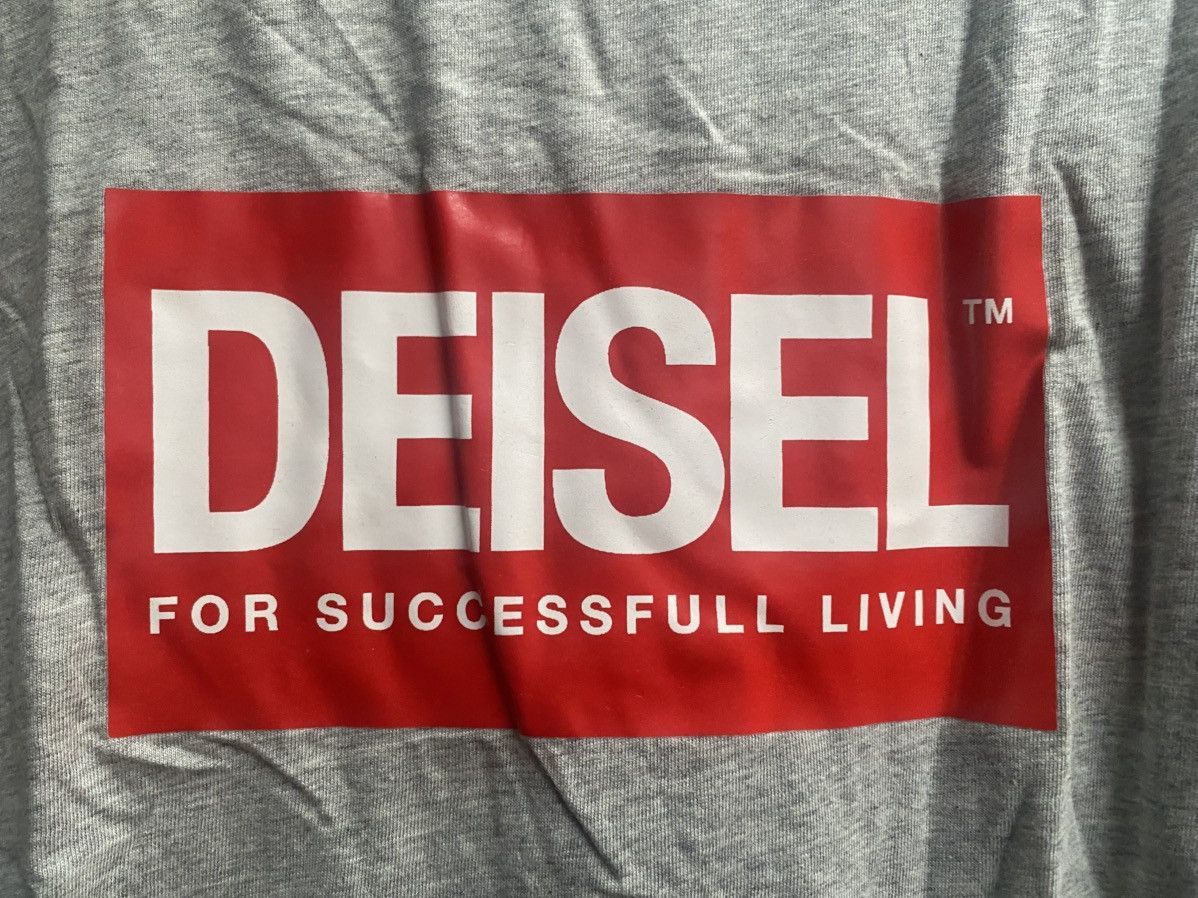 Diesel DIESEL Misspelled Logo Limited Edition tee BNWT Size US M / EU 48-50 / 2 - 2 Thumbnail