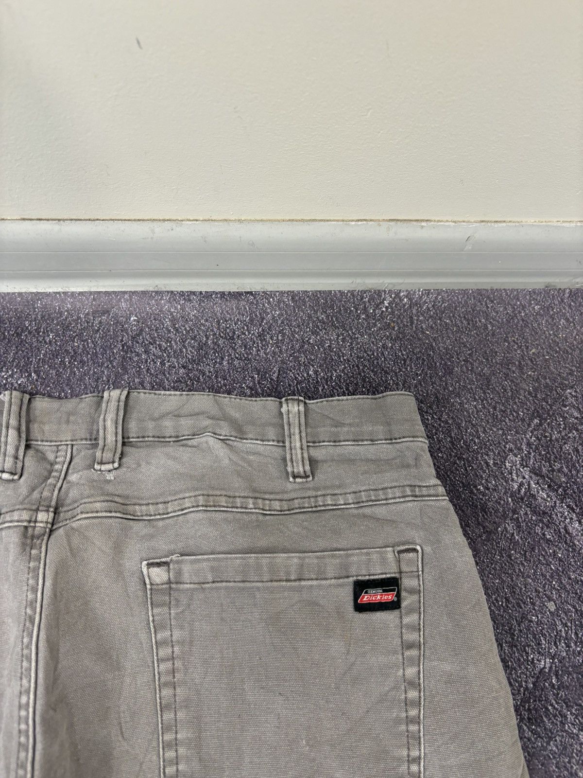 Dickies Vintage Dickies Y2K Workwear Gray Hype Baggy Shorts Jorts Size US 38 / EU 54 - 7 Thumbnail
