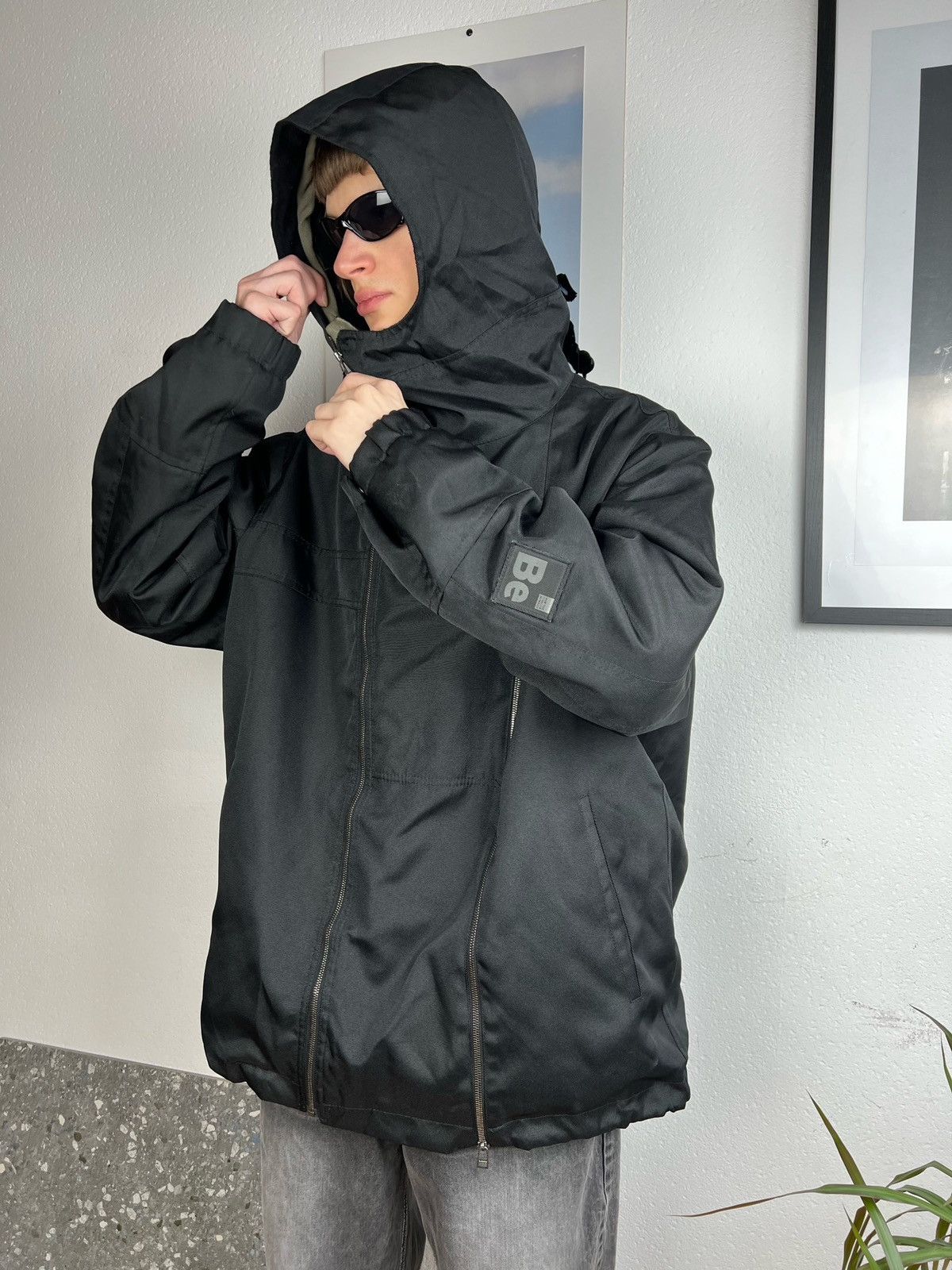 Designer × Marithe + Francois Girbaud × Vintage Vintage Marithe Francois Girbaud oversized Jacket zipper Size US L / EU 52-54 / 3 - 10 Thumbnail
